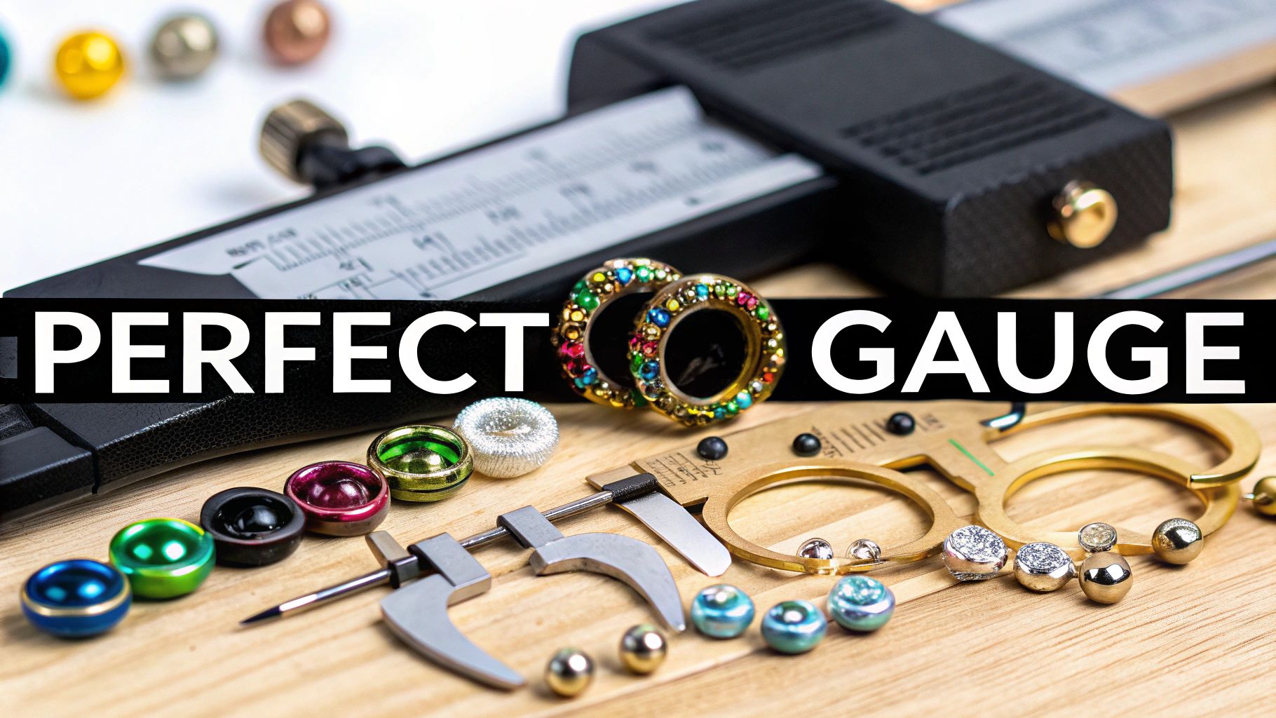 Body piercing jewelry size chart Find Your Perfect Gauge and Length