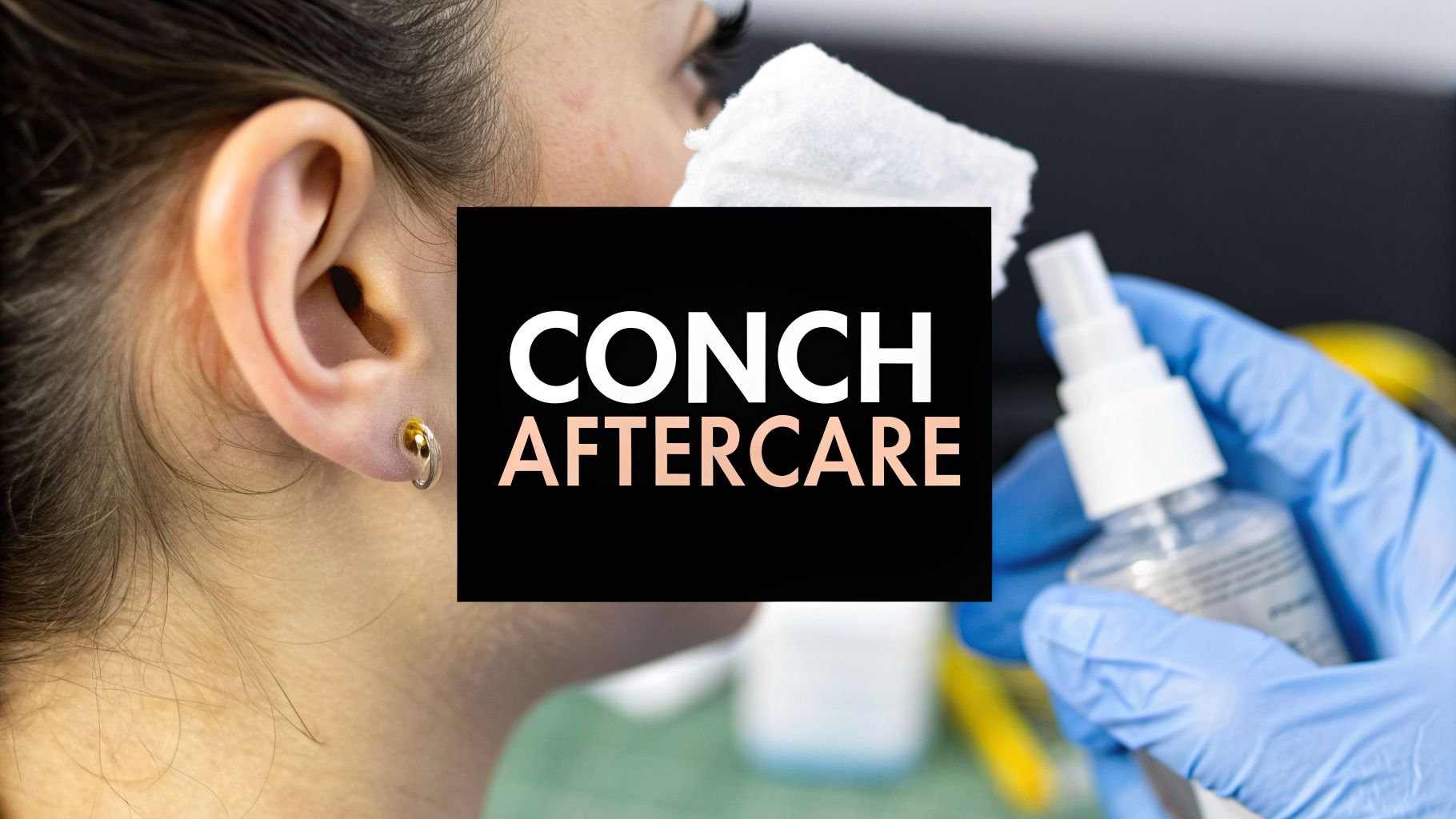 Conch Piercing Aftercare: Fast Healing Tips & Cleaning Guide