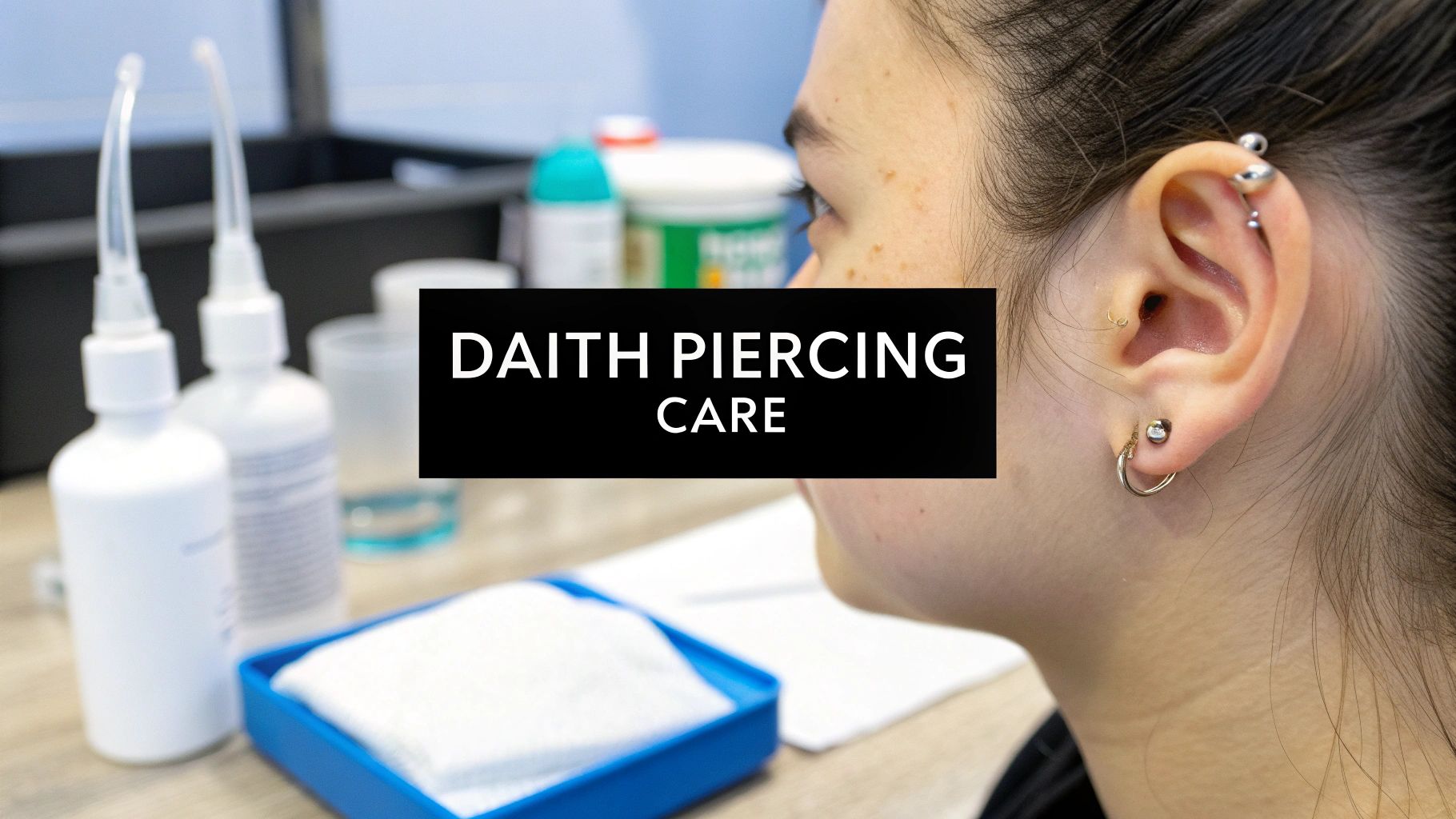 Your Ultimate Guide To Flawless Daith Piercing Aftercare