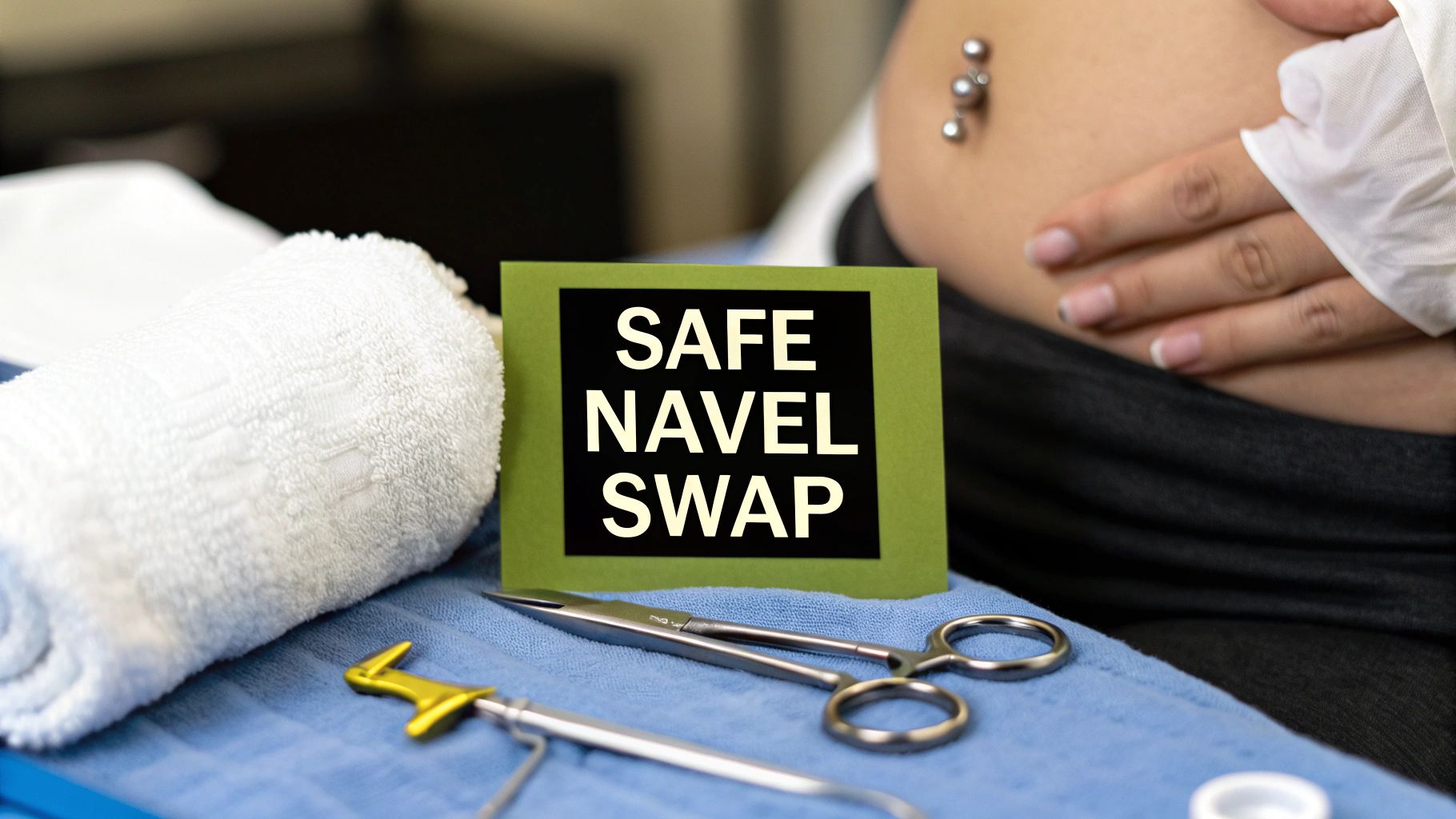 How to Change Your Belly Button Ring (Without Freaking Out)