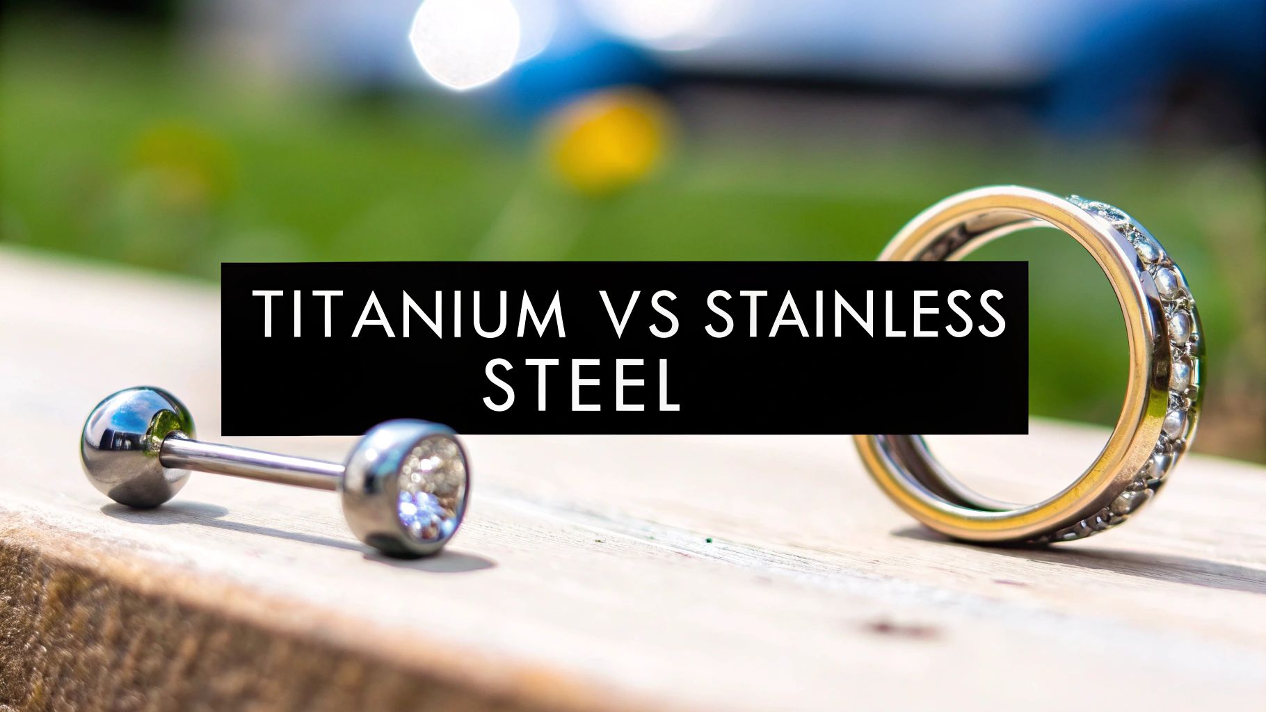 Titanium vs. Stainless Steel: What's the Best Metal for Your Piercing?