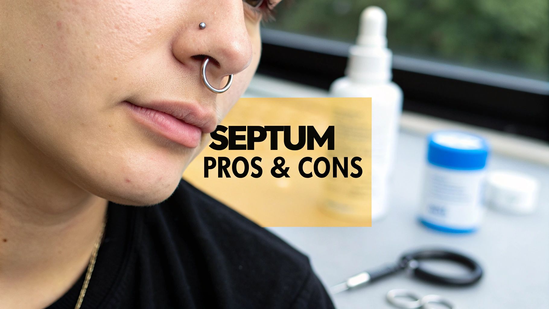 Septum Piercing Pros and Cons: Is It Right For You?