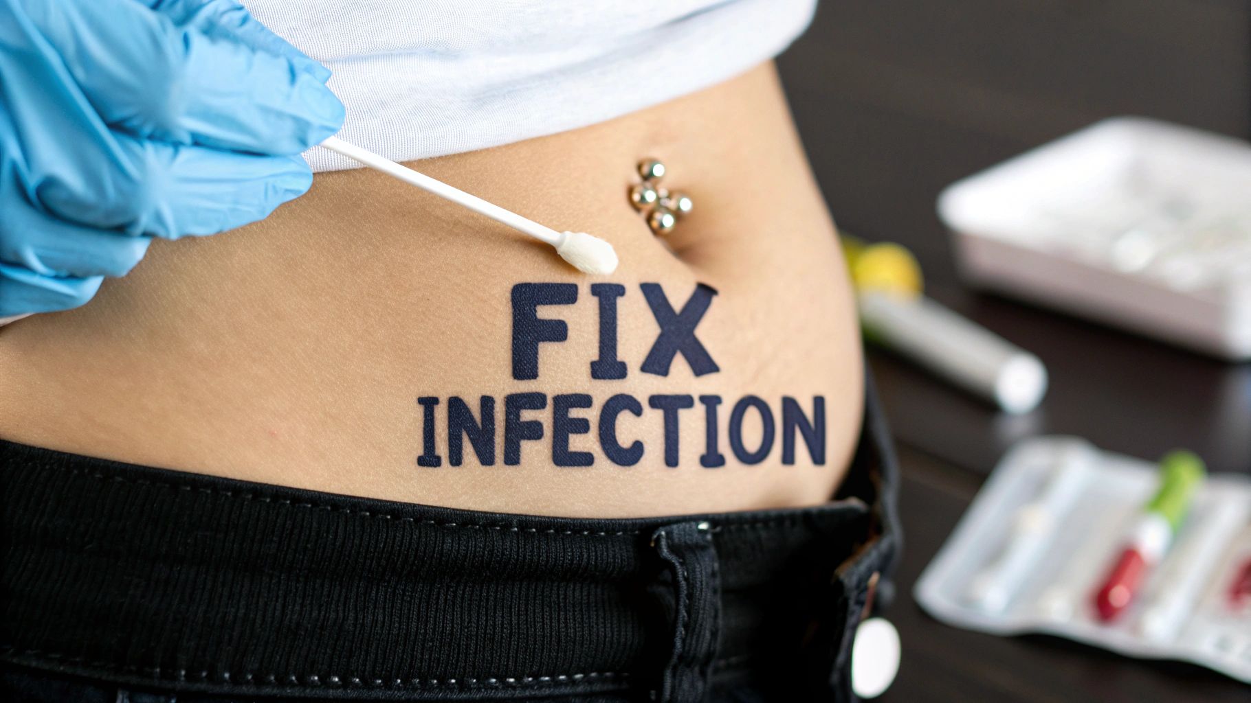 How to Fix an Infected Belly Button Piercing: A Survival Guide