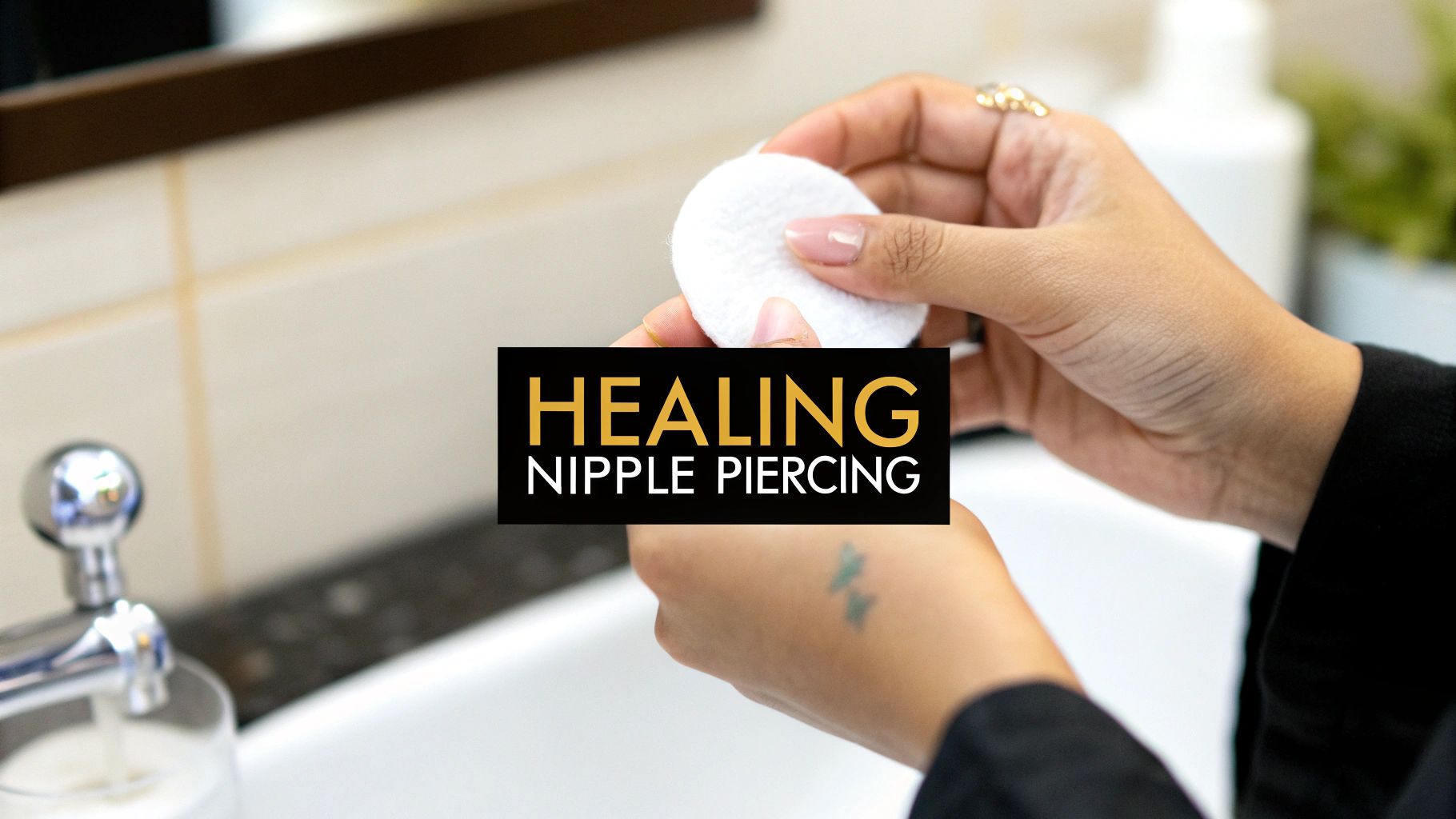 Your Guide To Nipple Piercing Healing your-guide-to-nipple-piercing-healing