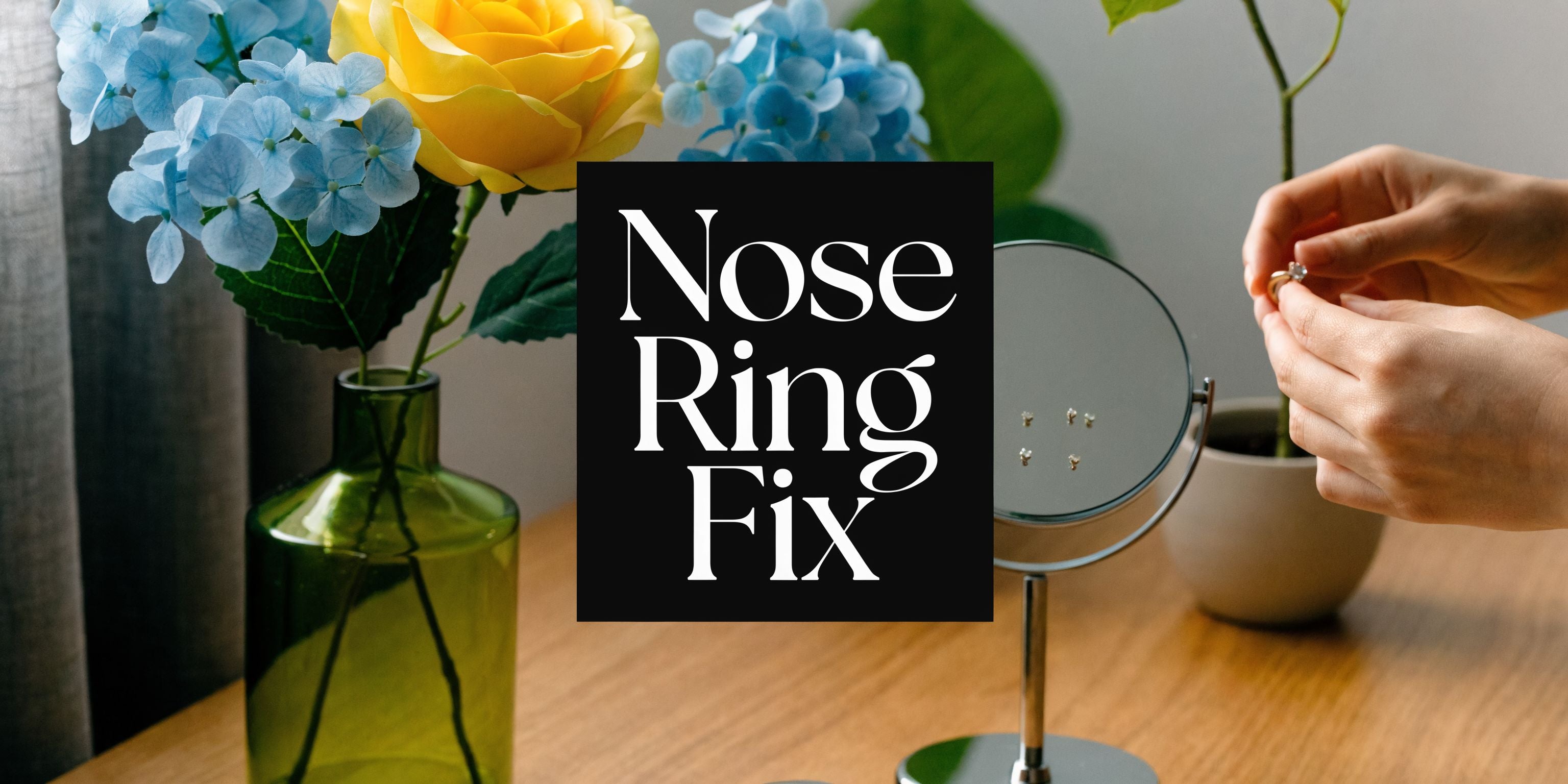 How to Get a Nose Ring Back In Safely and Easily