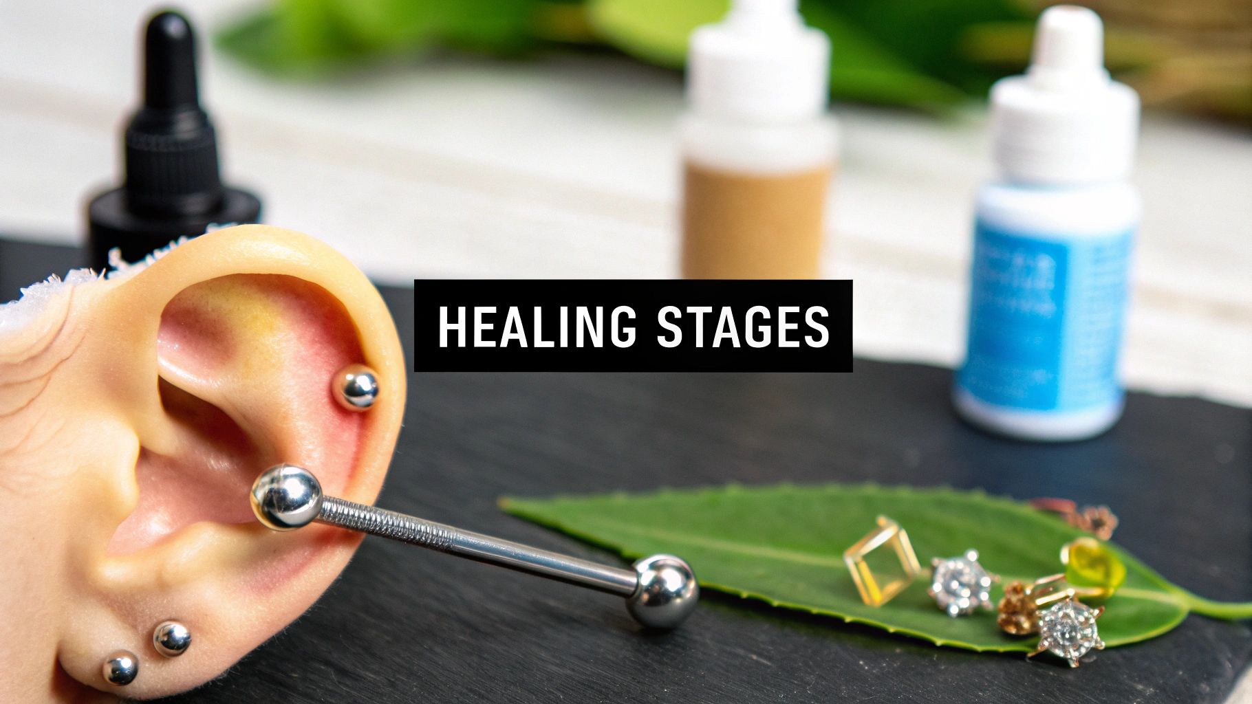 Industrial Piercing Healing Stages: Your Complete Guide