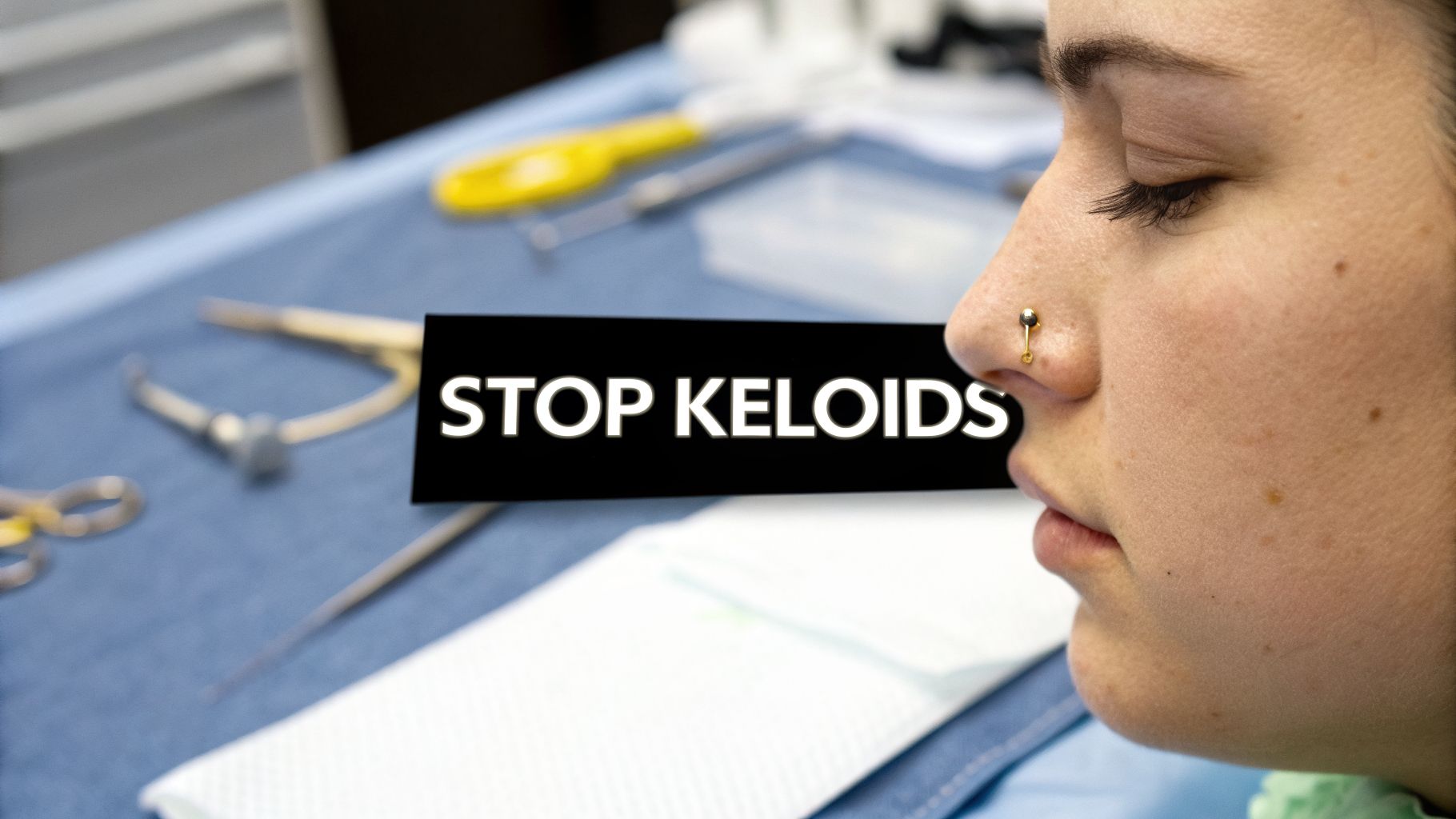 Worried About Your Keloid Nose Piercing? Here's What to Do