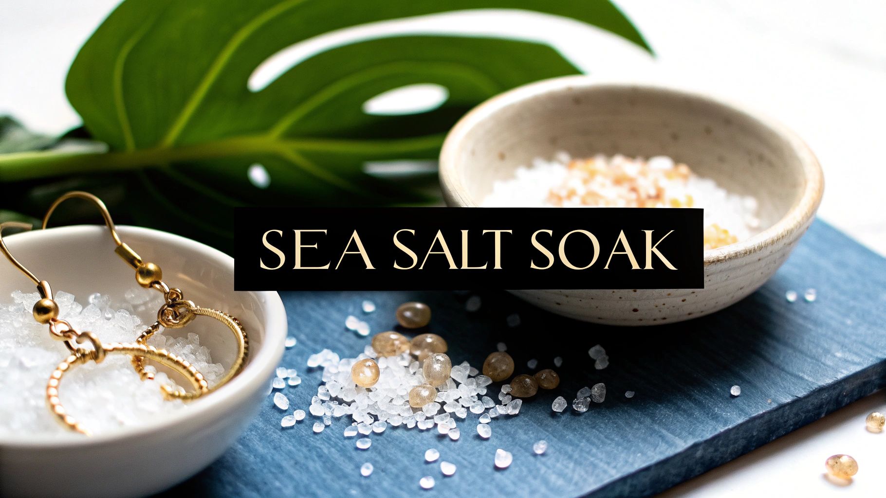 Your Ultimate Guide To A Sea Salt Soak Piercing Routine
