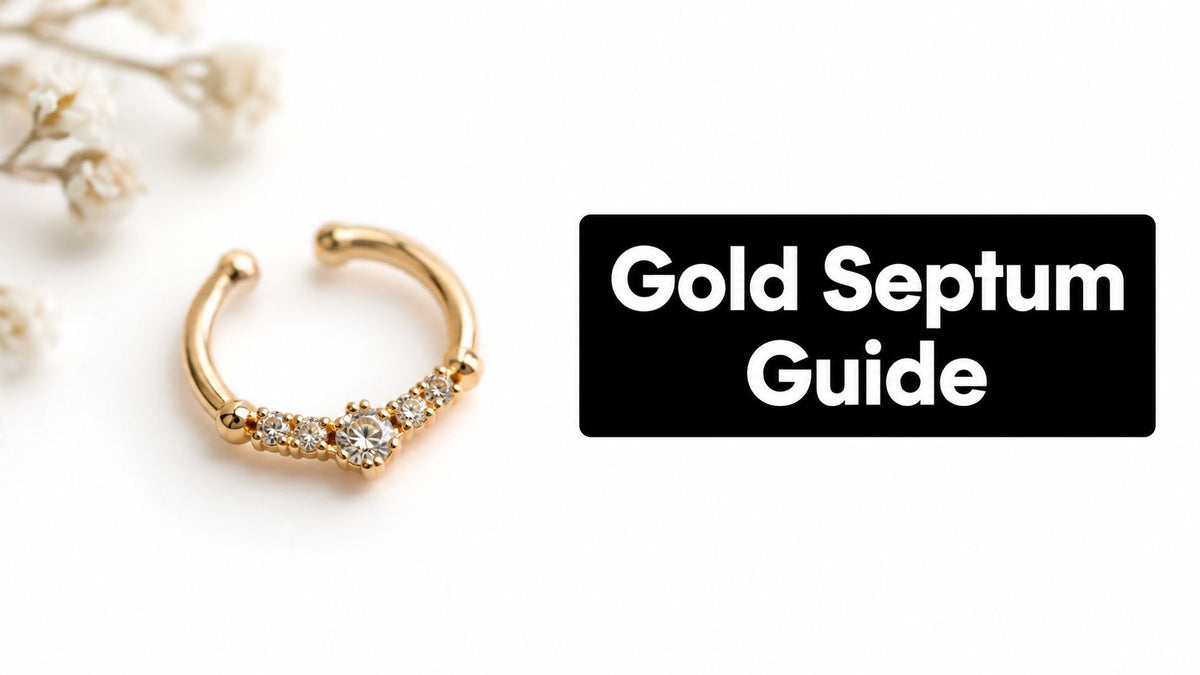Septum Piercing Jewelry Gold: A Complete Buyer's Guide