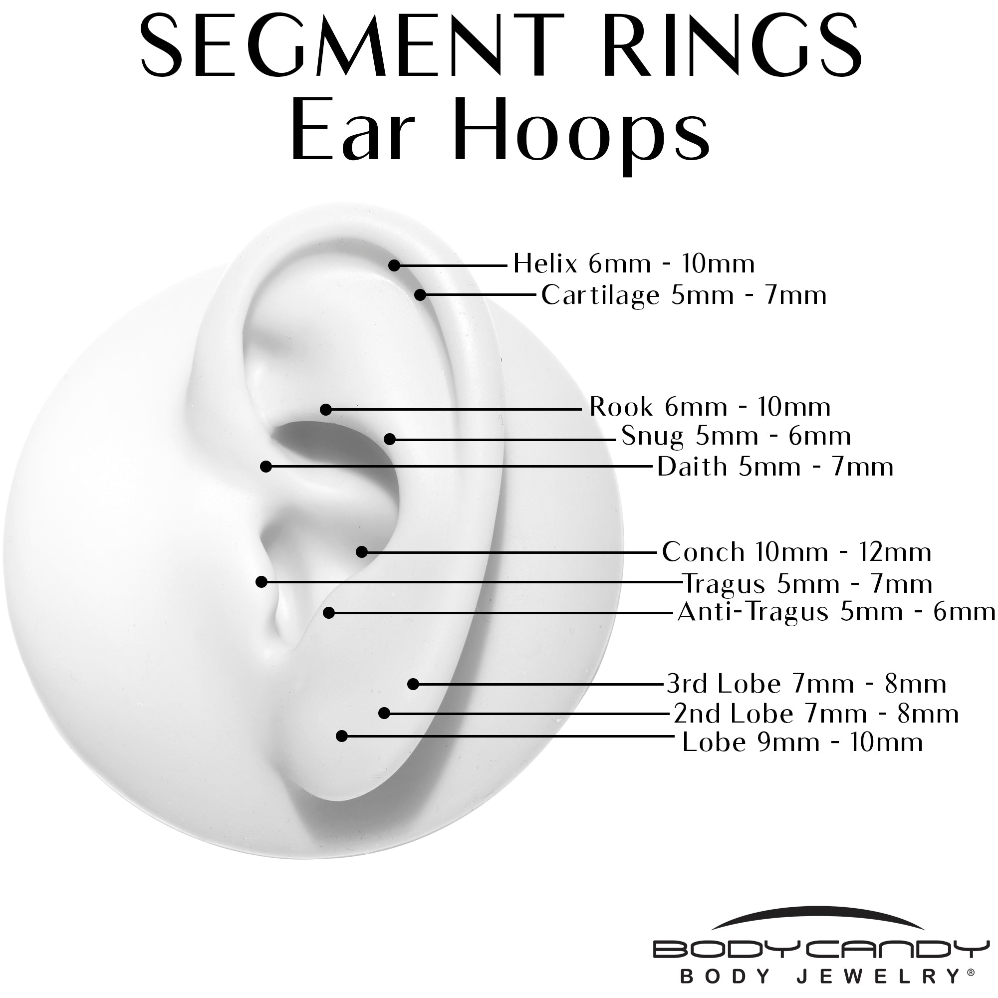 16G 3/8 Gold Tone Anodized Hinged Segment Ring