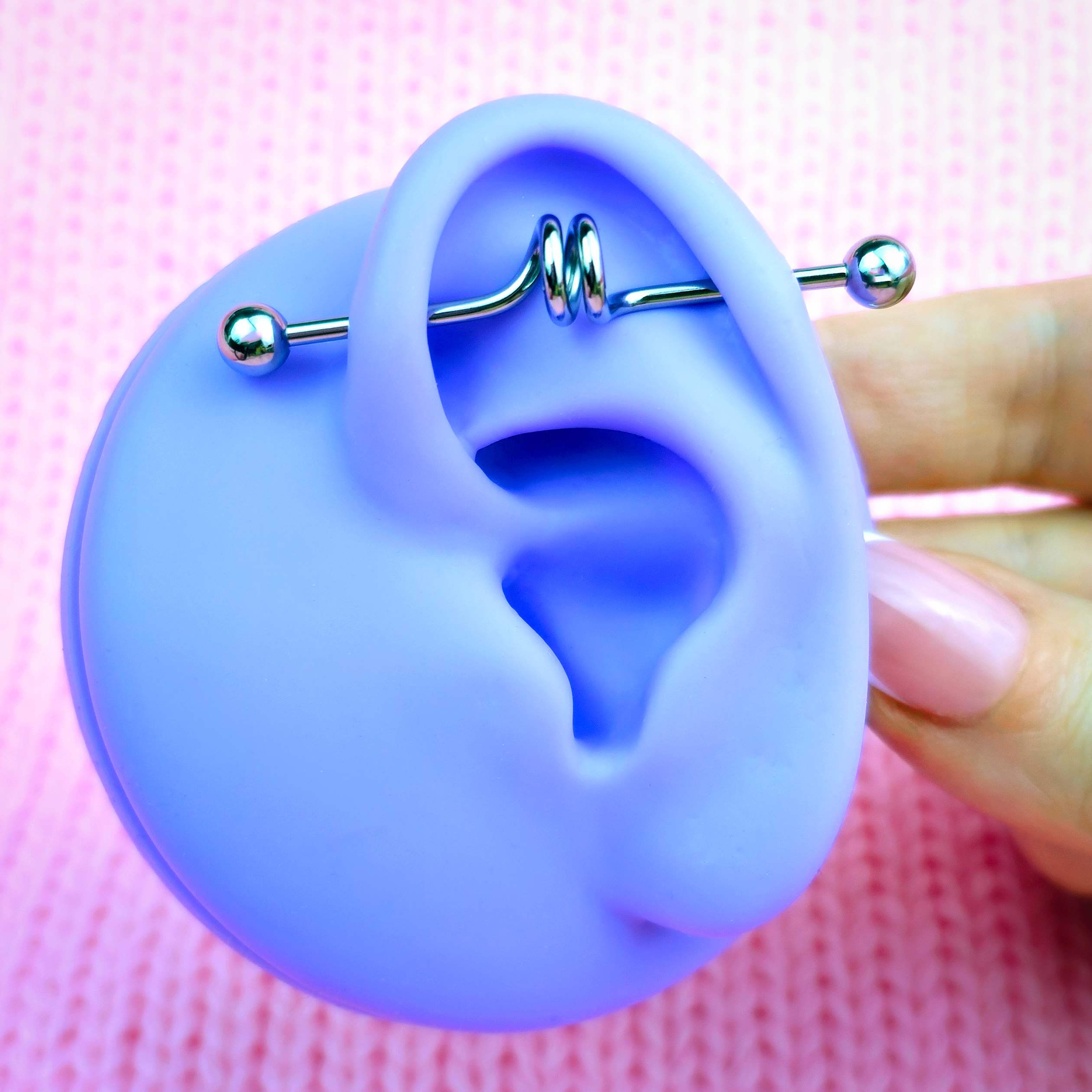 14G Spiral Center Project Barbell 40mm