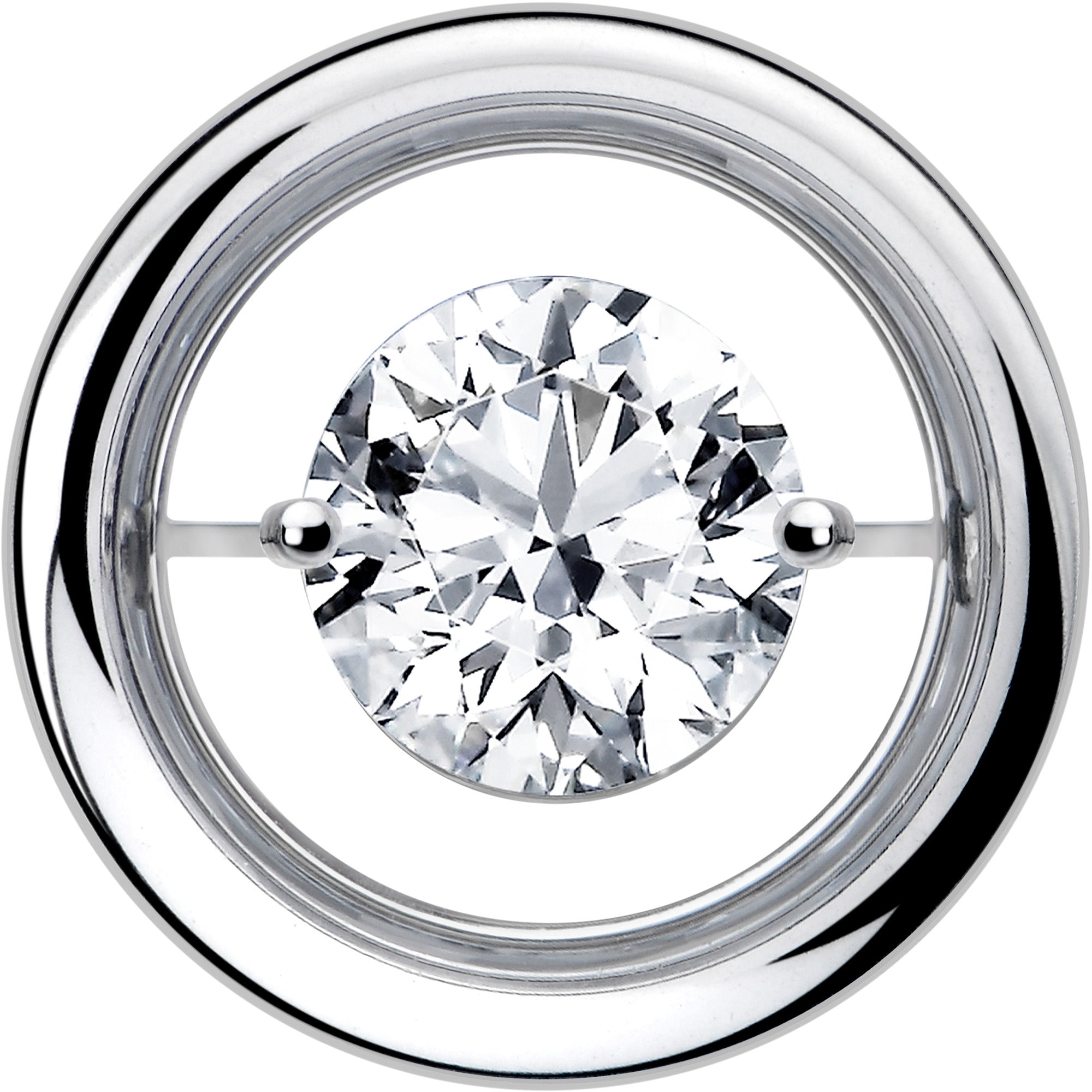 Color Gem Screw Fit Tunnel Plugs - Available in 8mm to 16mm Sizes