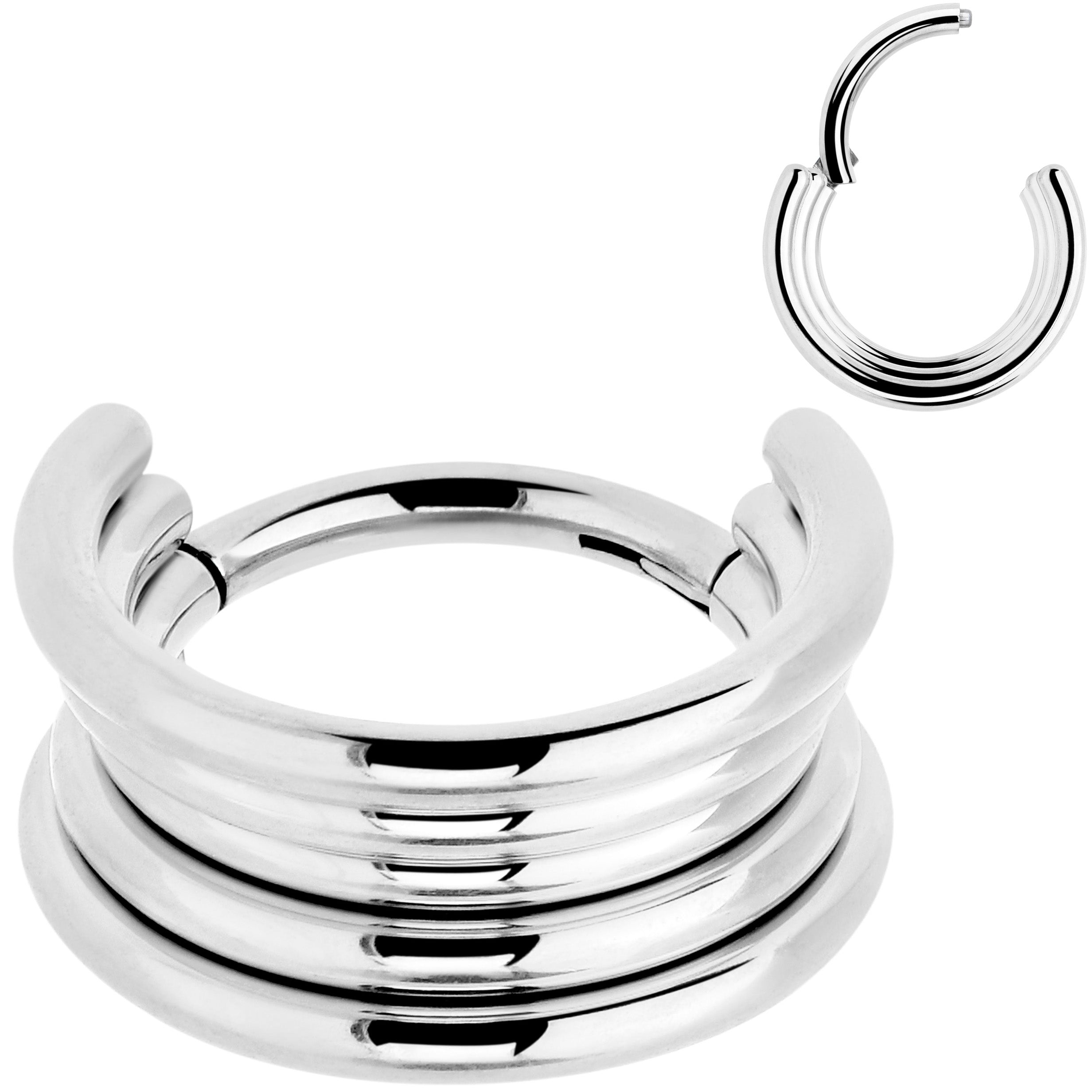 Implant Grade Titanium Hinged Segment -5 Stacked 16G 5/16