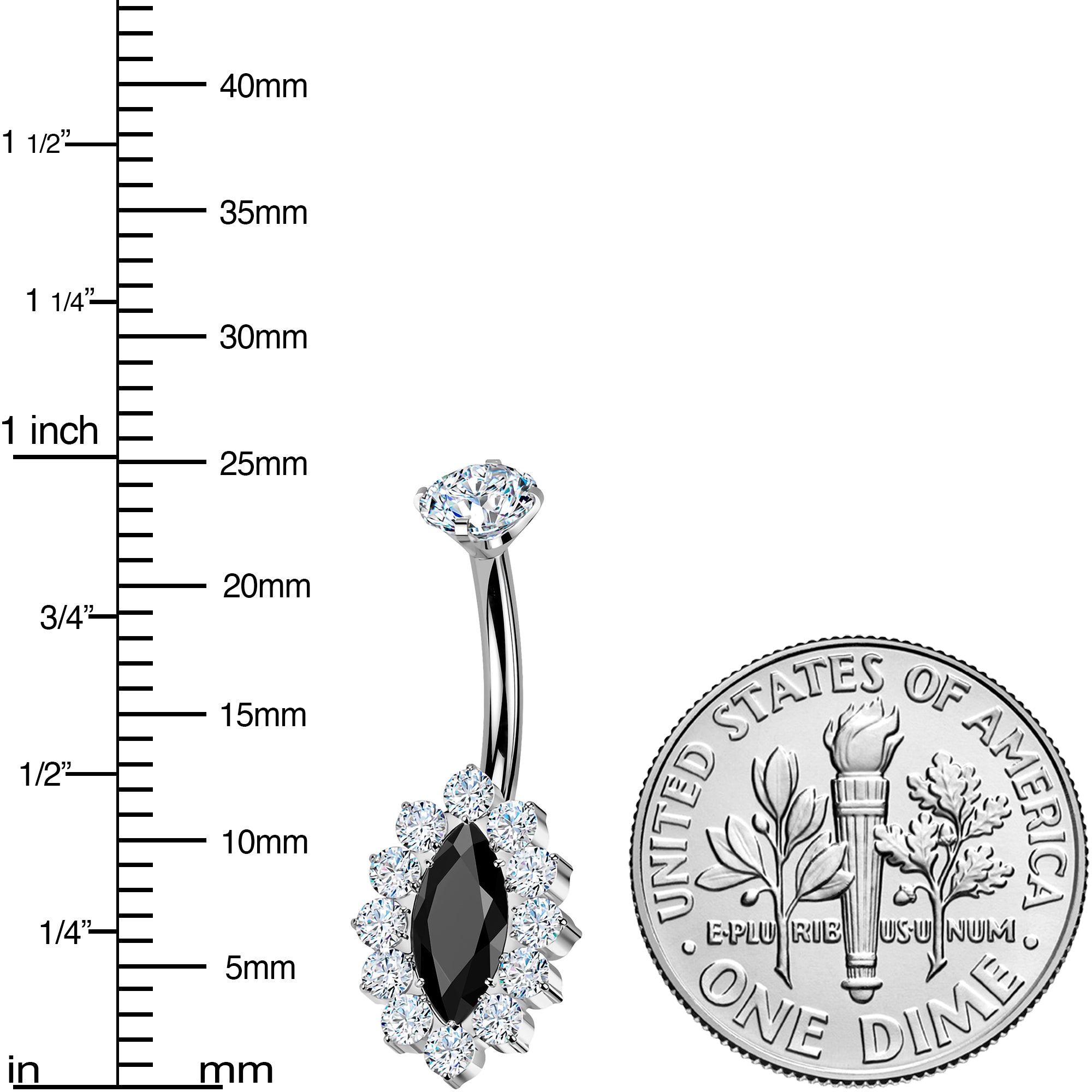 Implant Grade Titanium Hoop Earrings with Gold Tone Balls