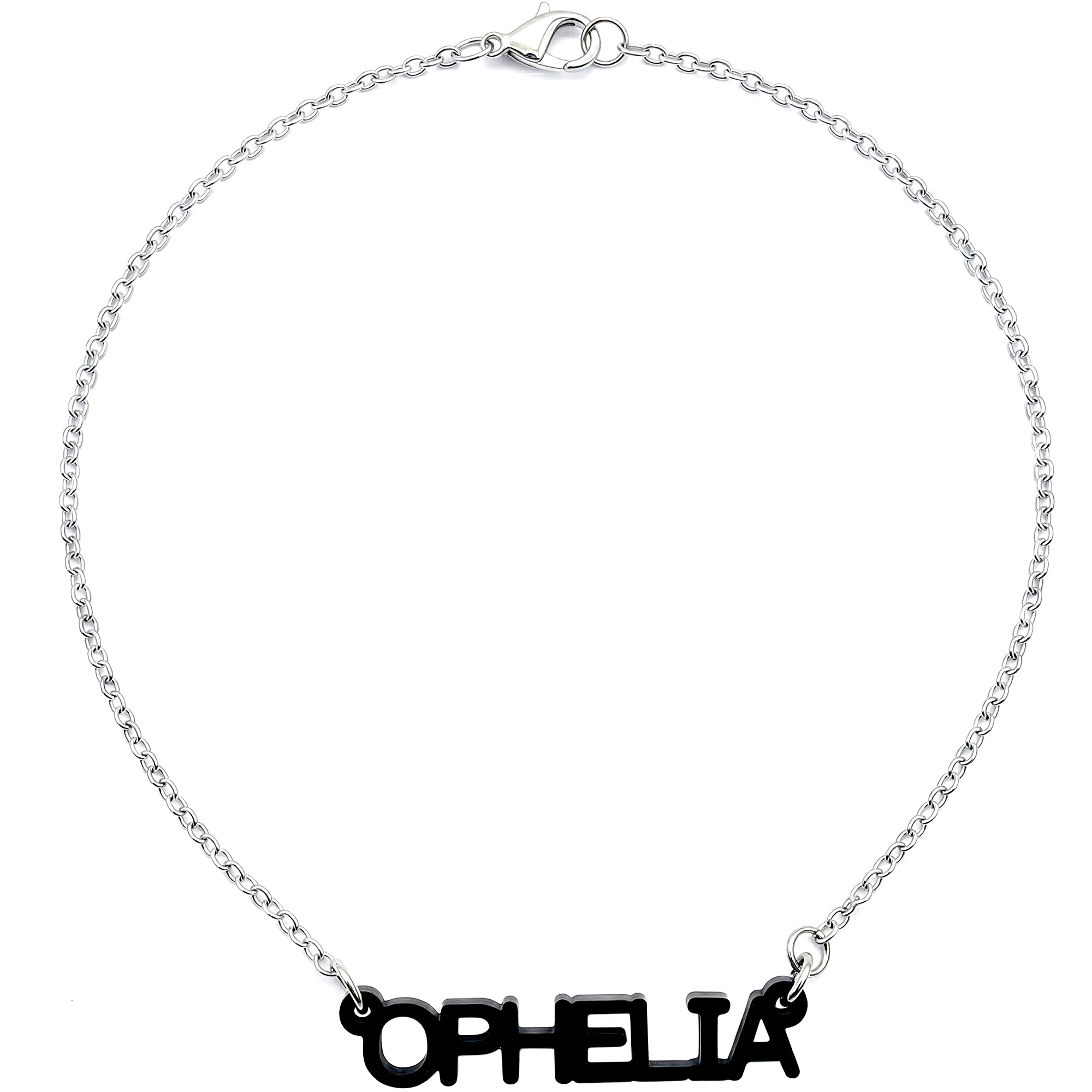 Personalized Acrylic Custom Name Necklace - Hypoallergenic Stainless Steel Chain