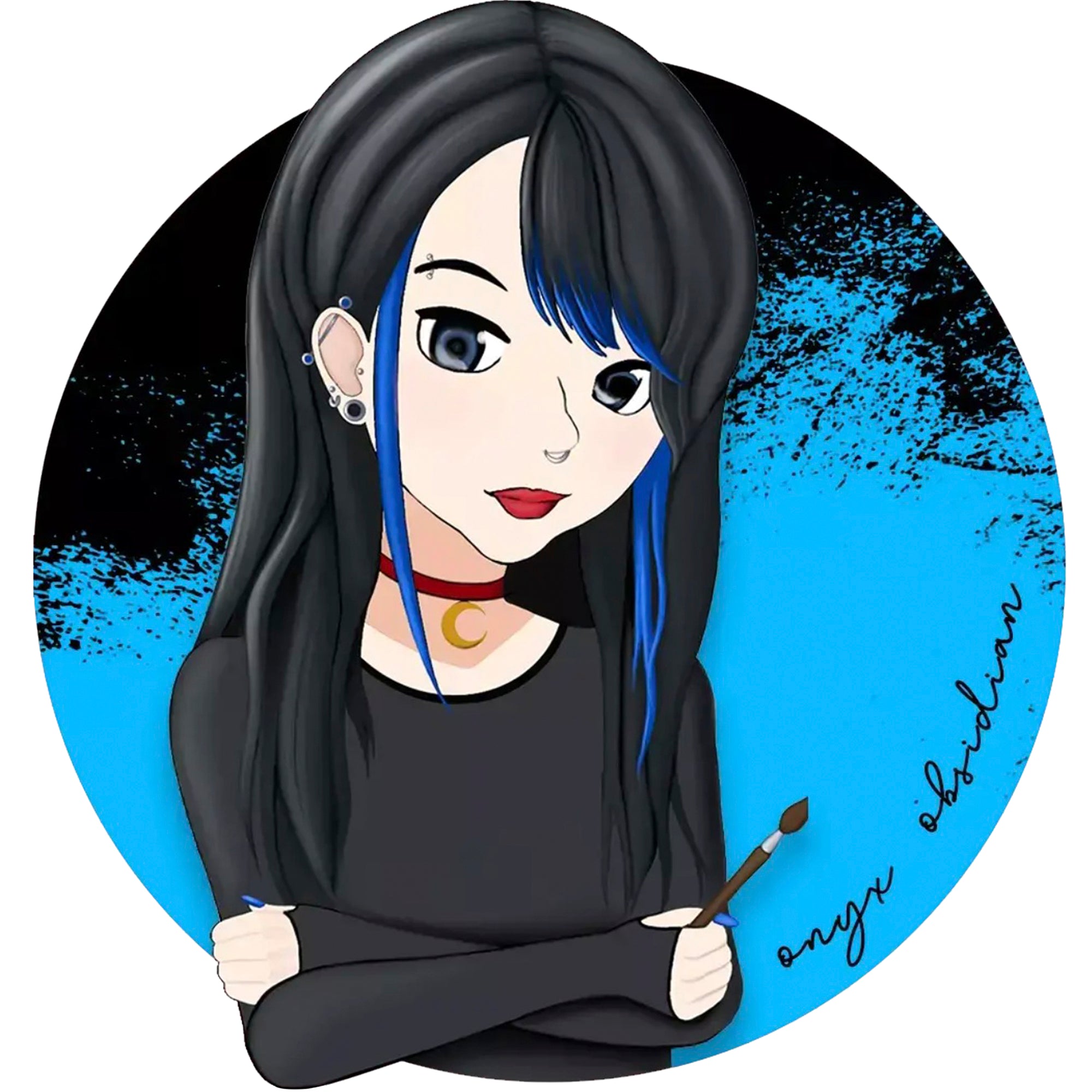 Cute pizza Christmas tree dangle earrings