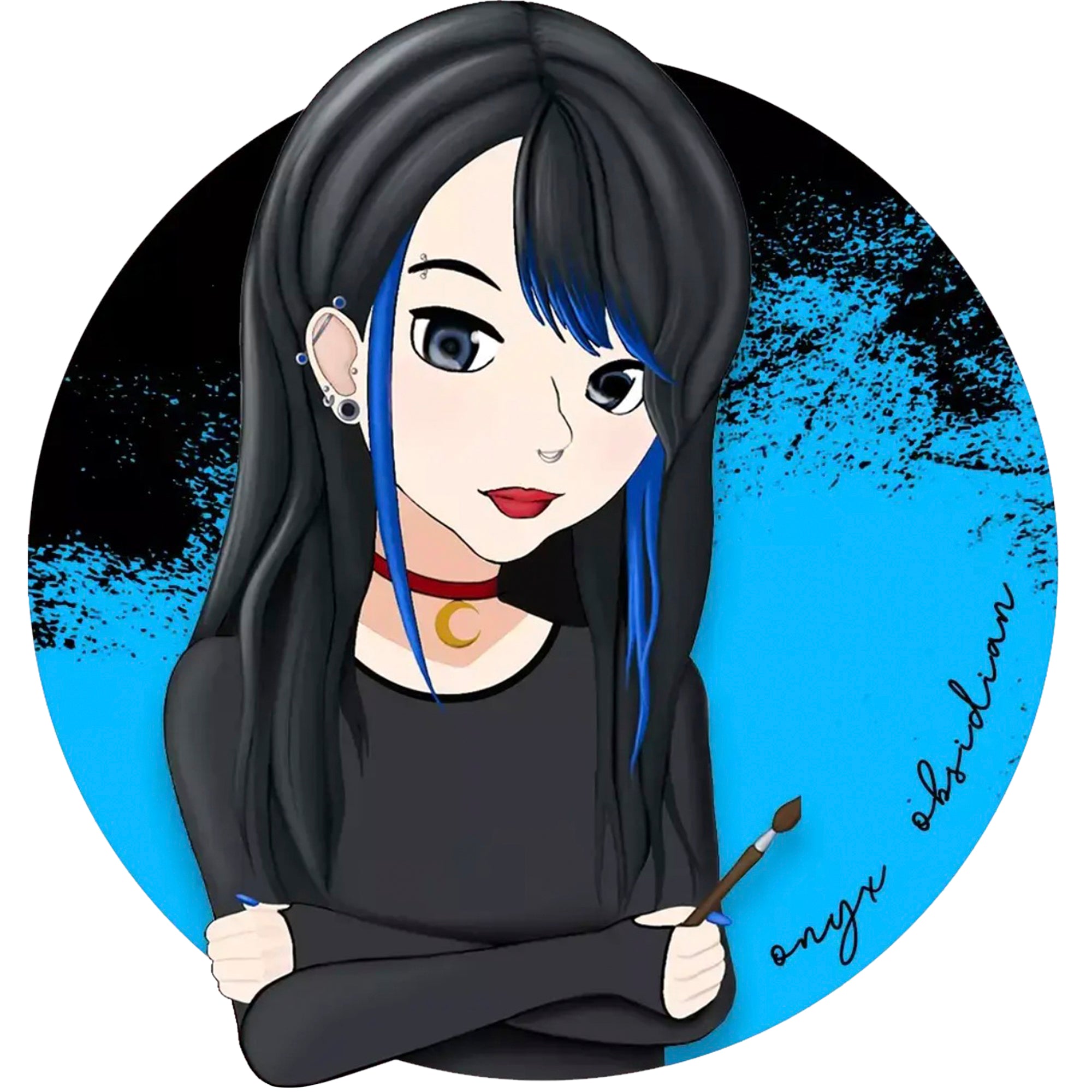 Festive Peace Love Santa dangle earrings