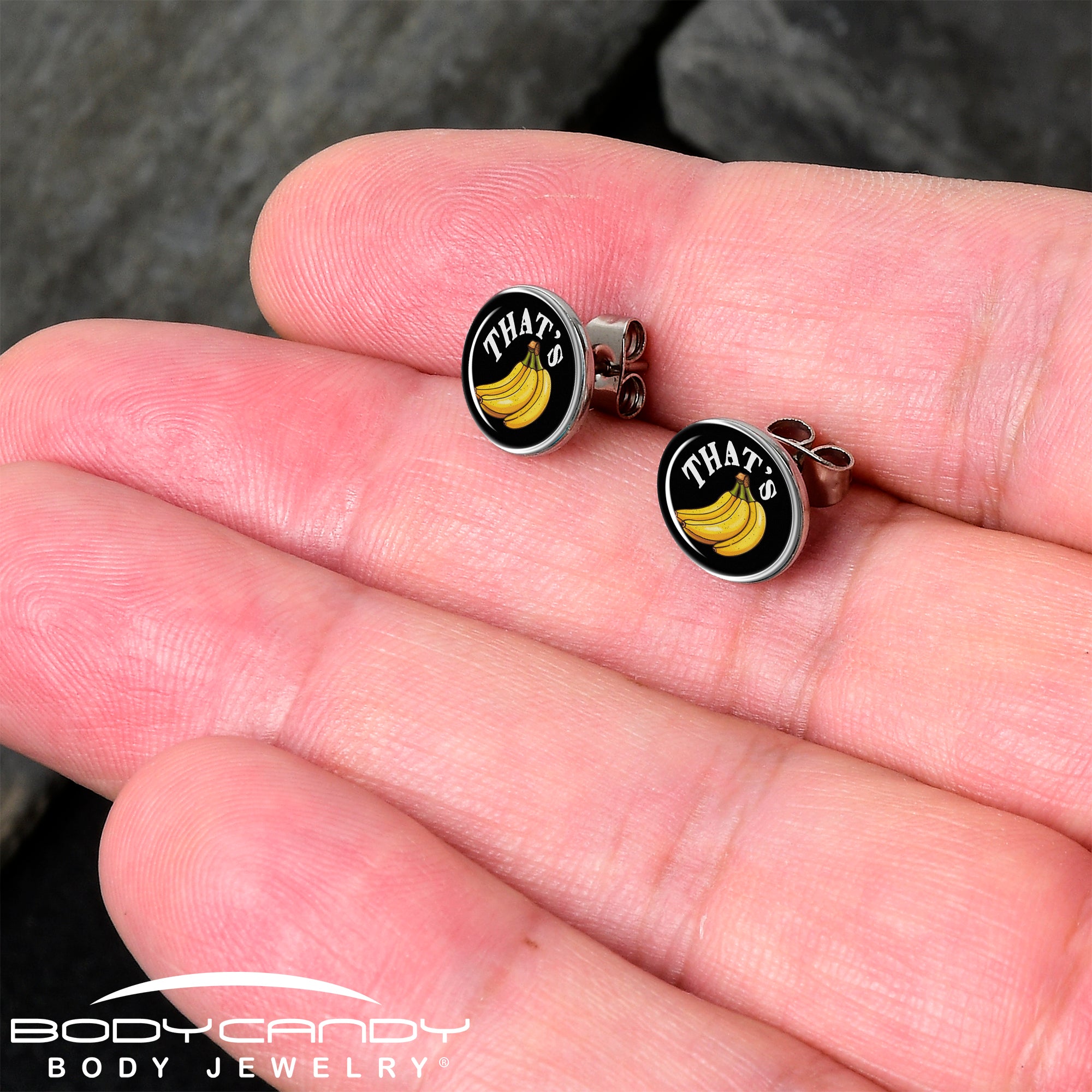 Fun and quirky That is Bananas Stud Earrings