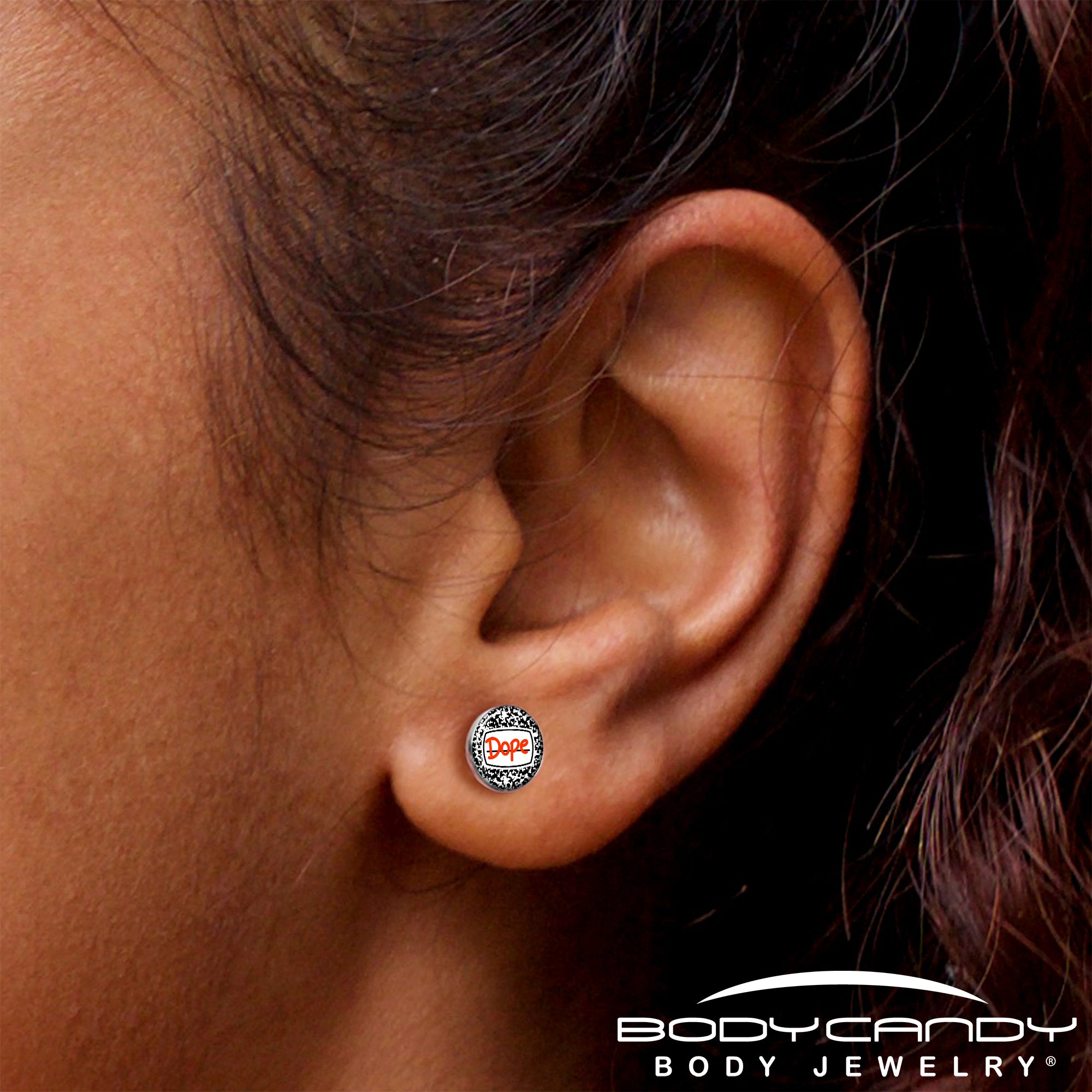 Dope Composition Notebook Stud Earrings by Onyx O