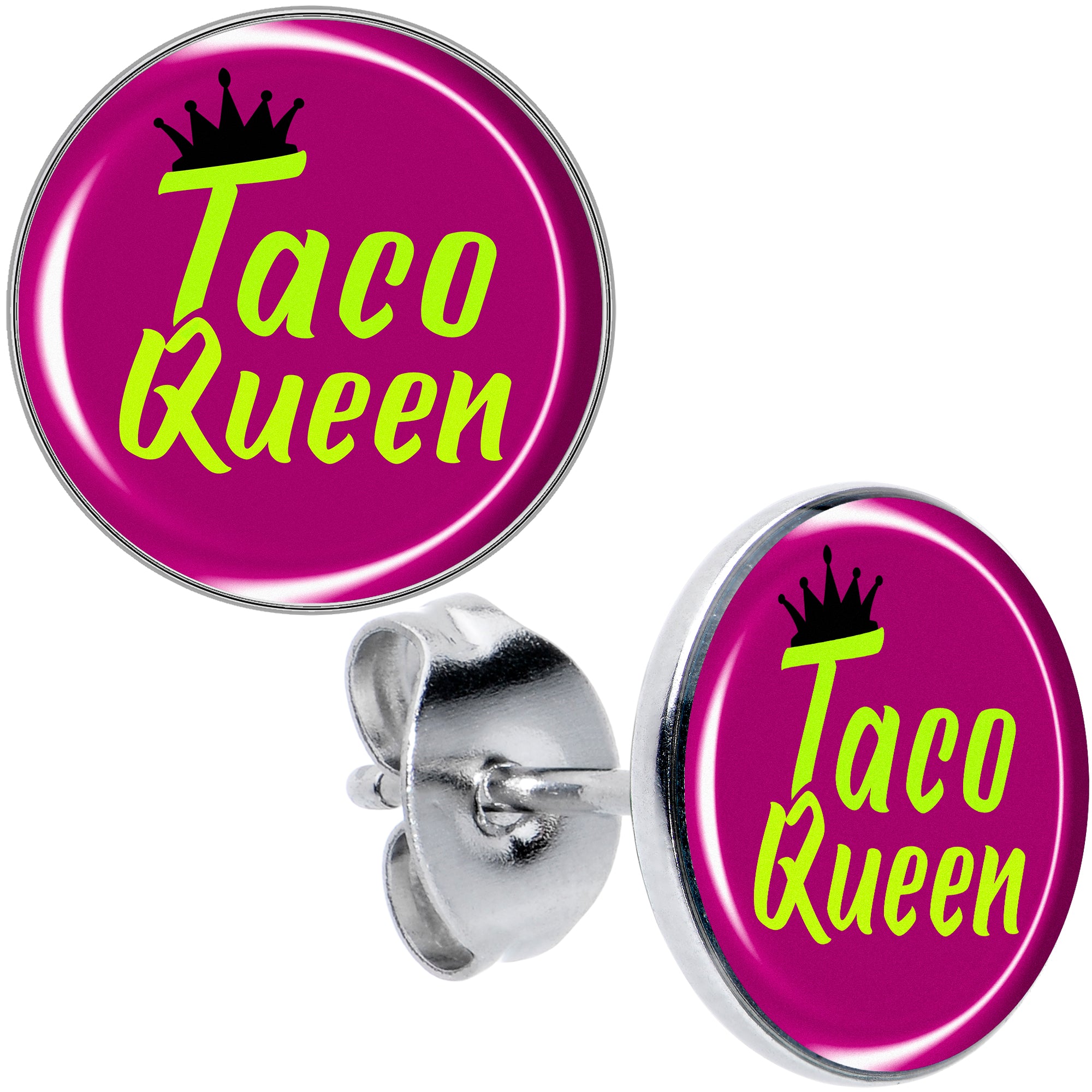 Taco Queen Stud Earrings