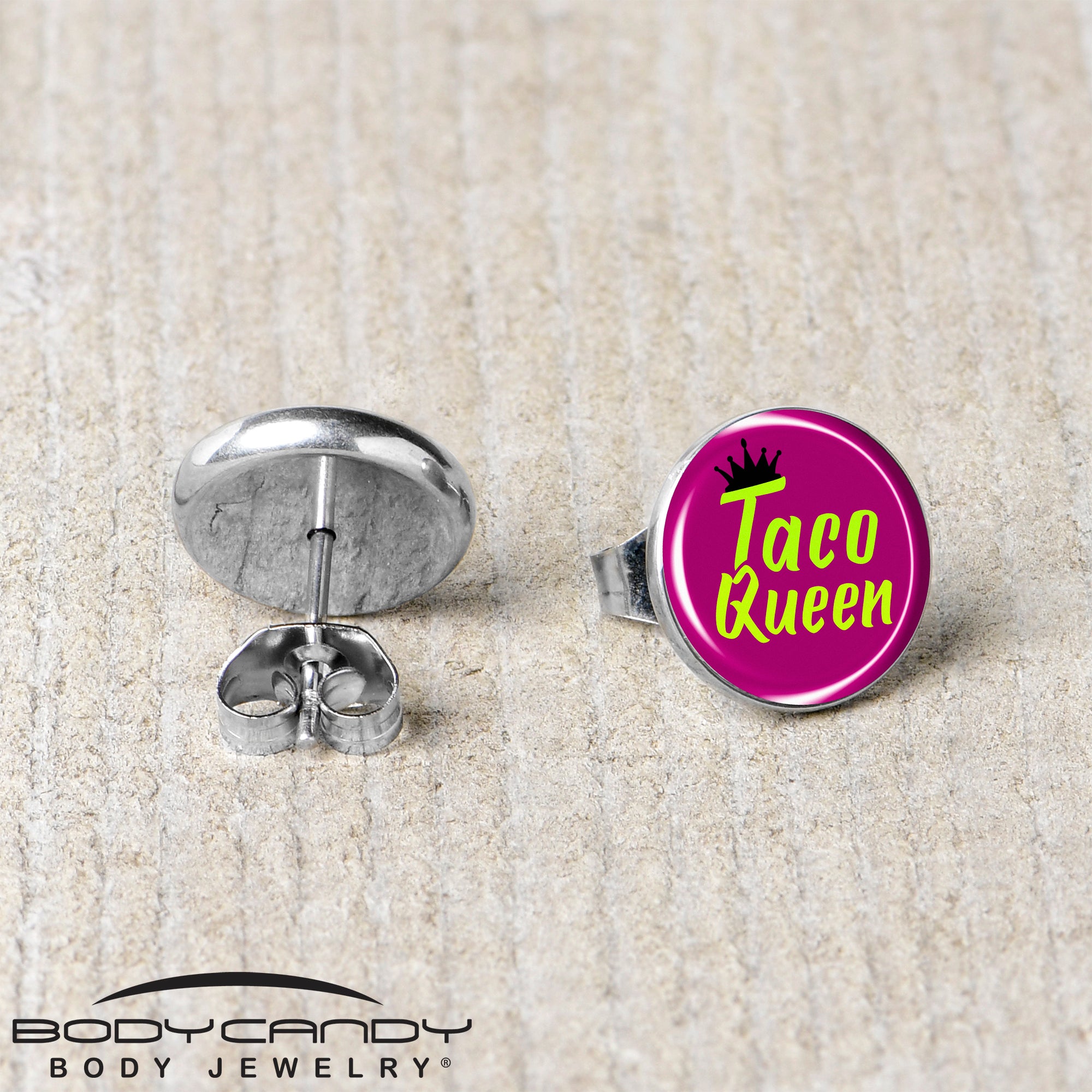 Cute Taco Queen Earrings