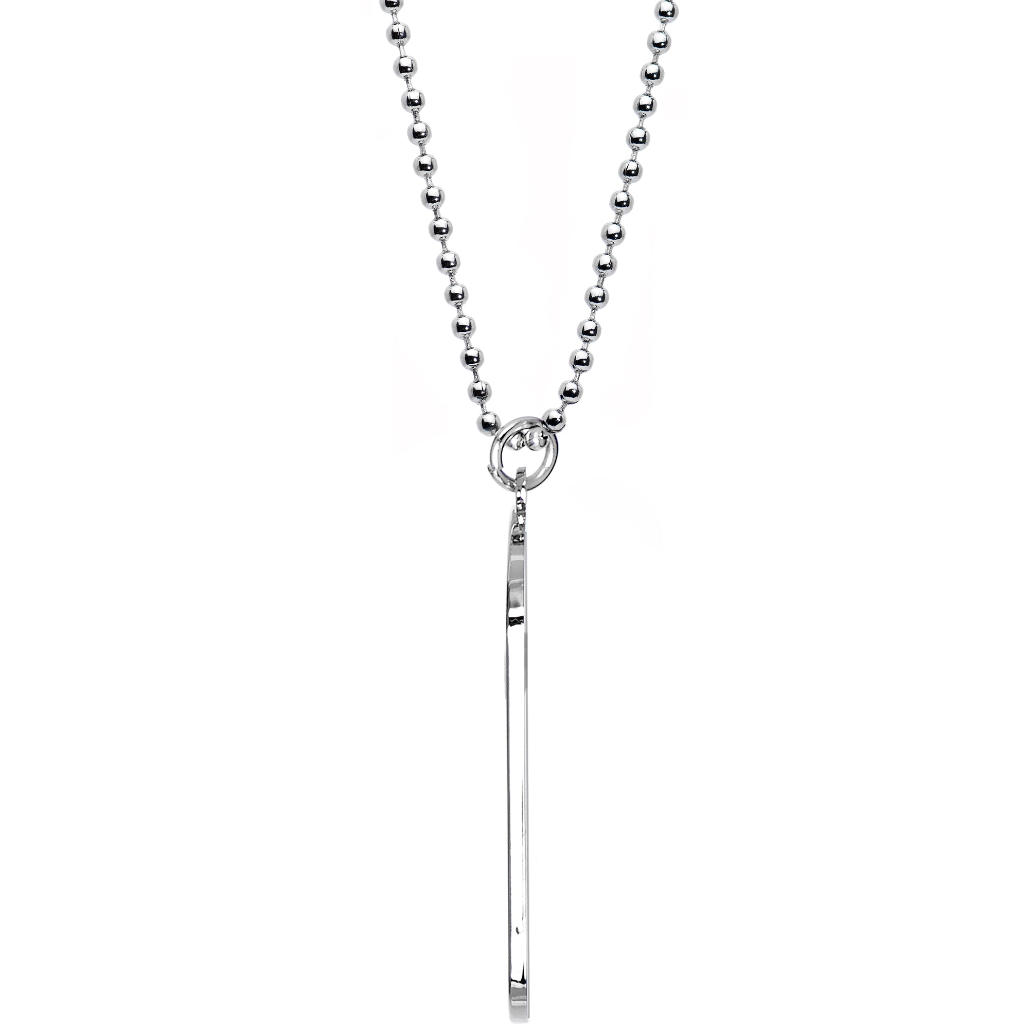 Personalized Dog Tag Photo Pendant Necklace