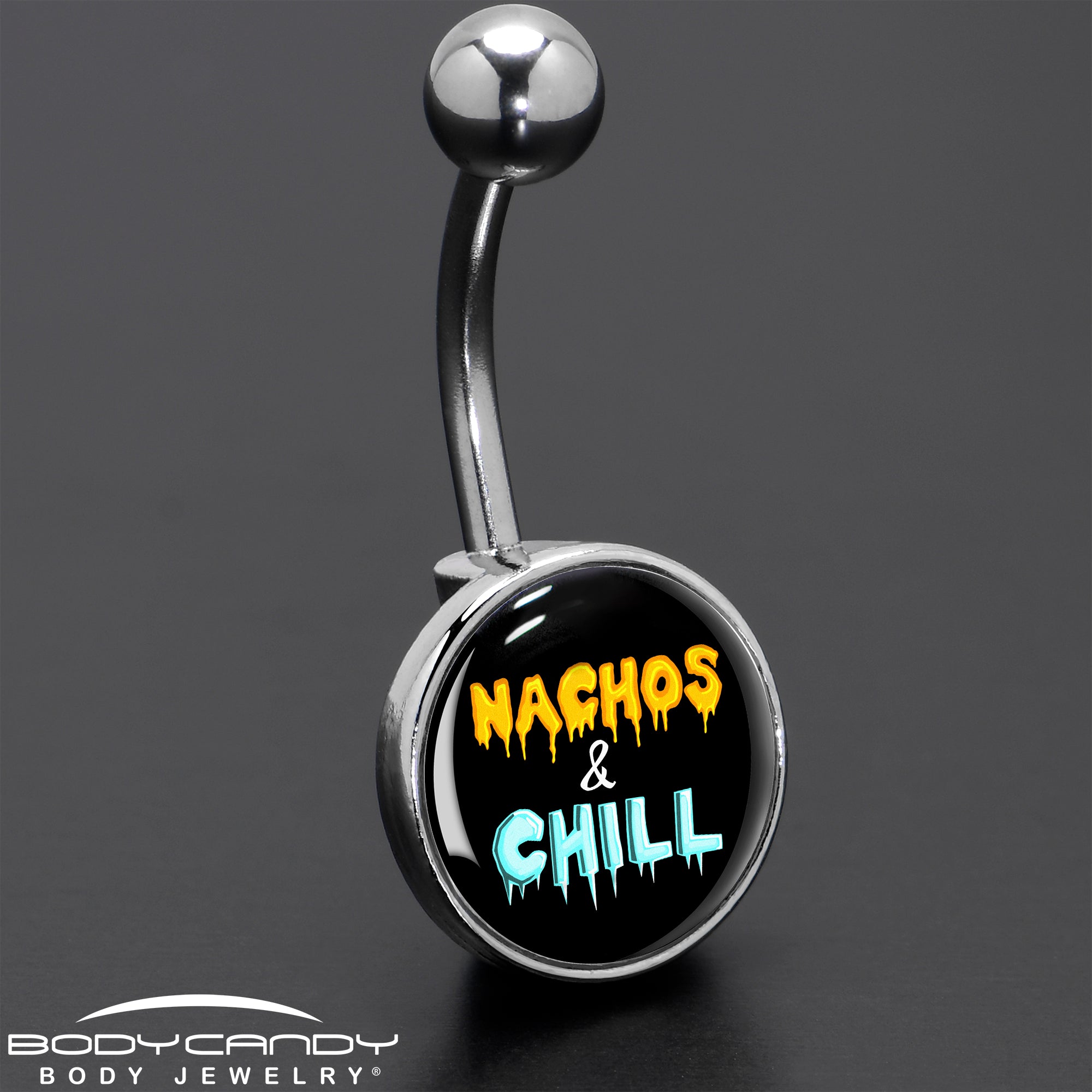 Nachos and Chill Belly Ring by Onyx O