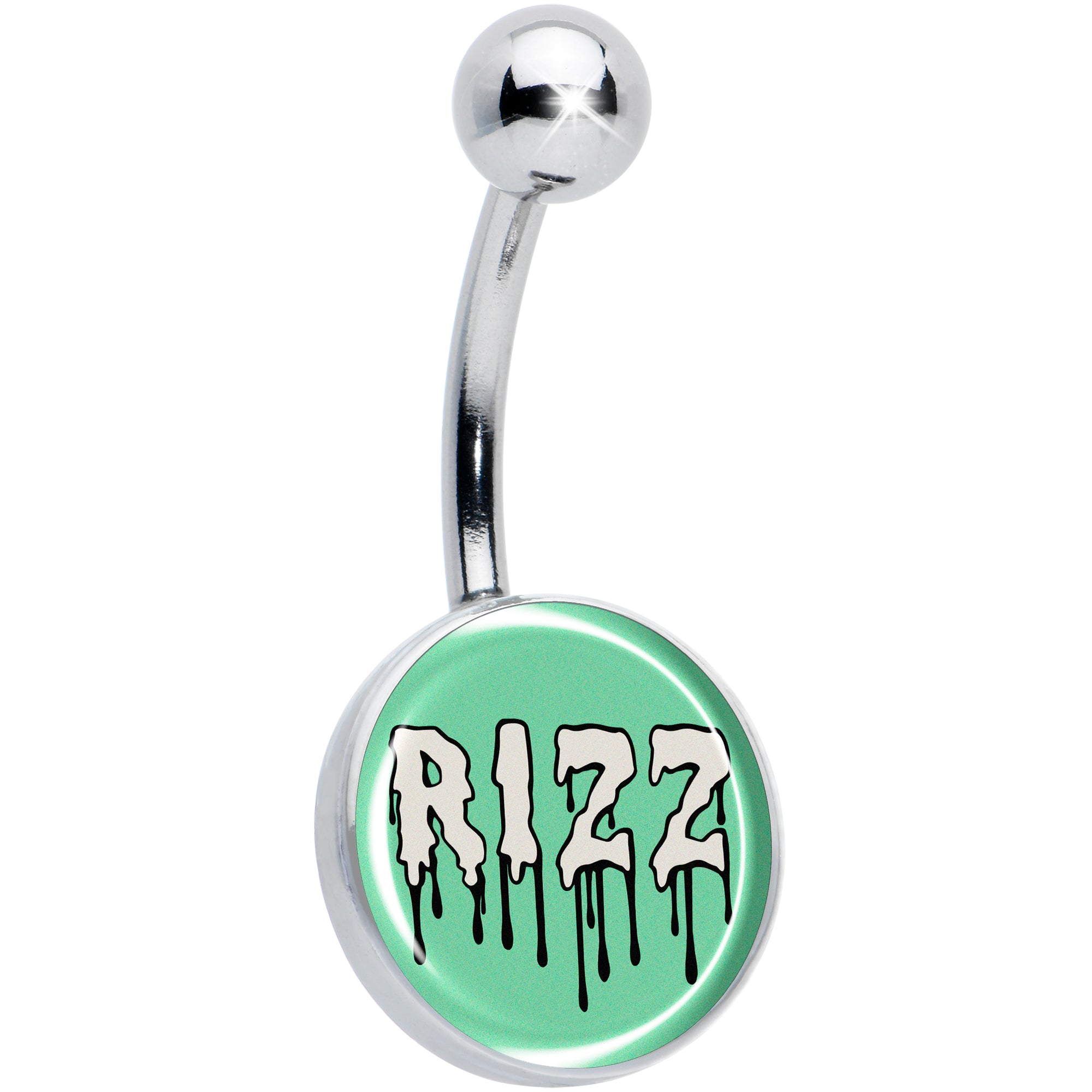 RIZZ Hypoallergenic Stainless Steel Belly Ring