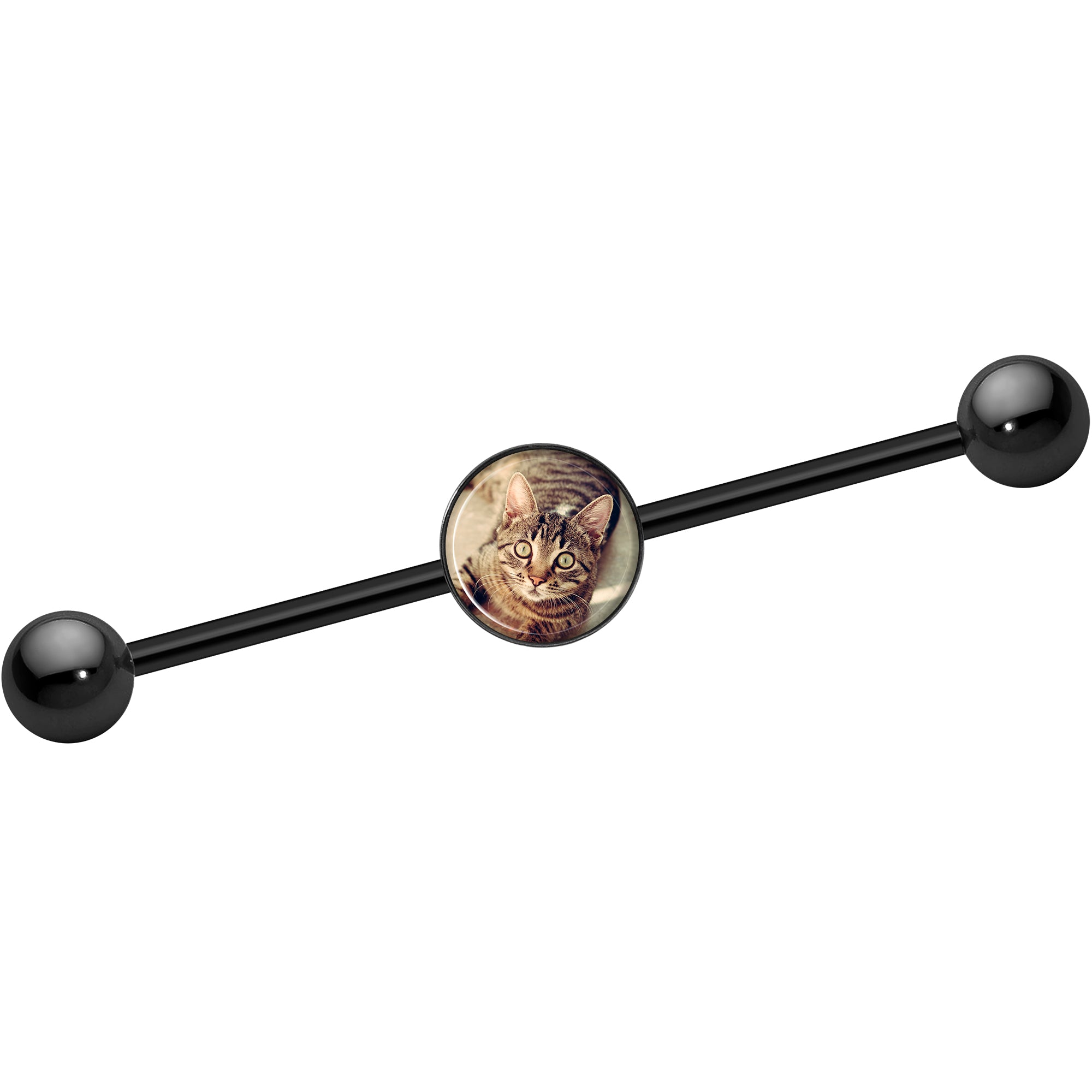 Custom Photo Industrial Barbell