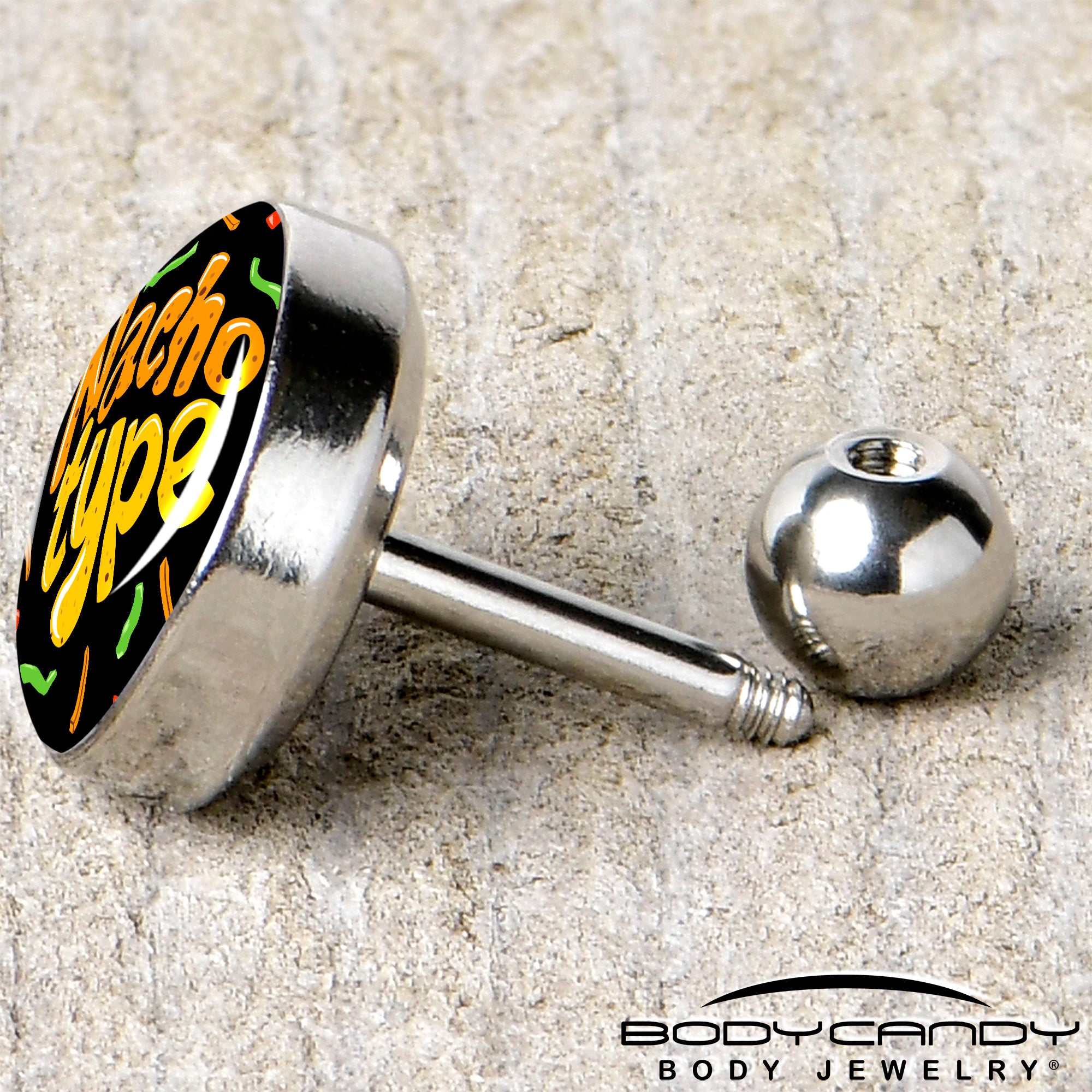 1/4 Nacho Type Tragus Cartilage Earring 16 Gauge