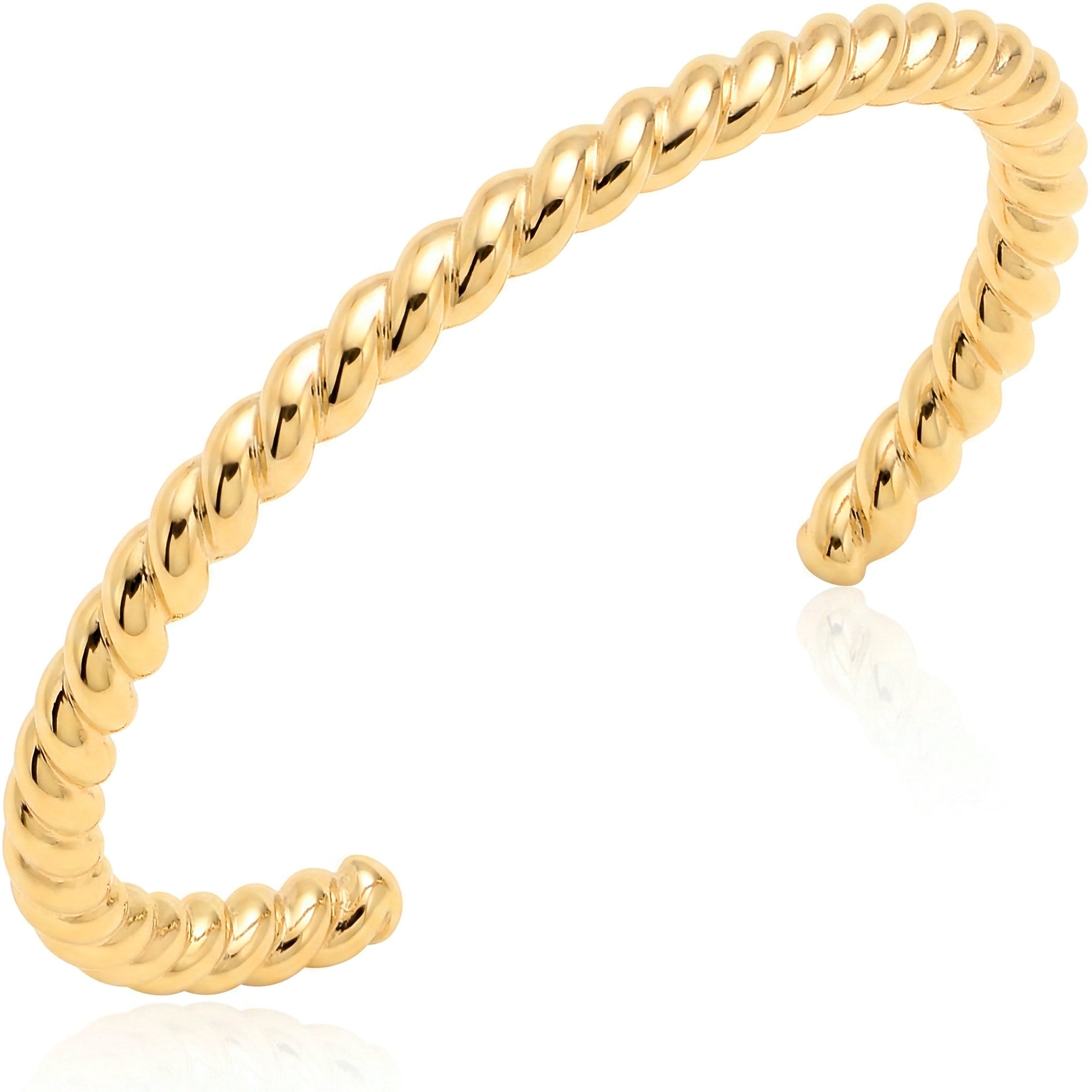 Handcrafted Twisted Band Toe Ring (Adjustable)