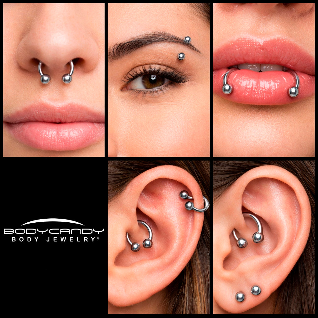 Implant Grade Titanium Externally Threaded Ball Horseshoe