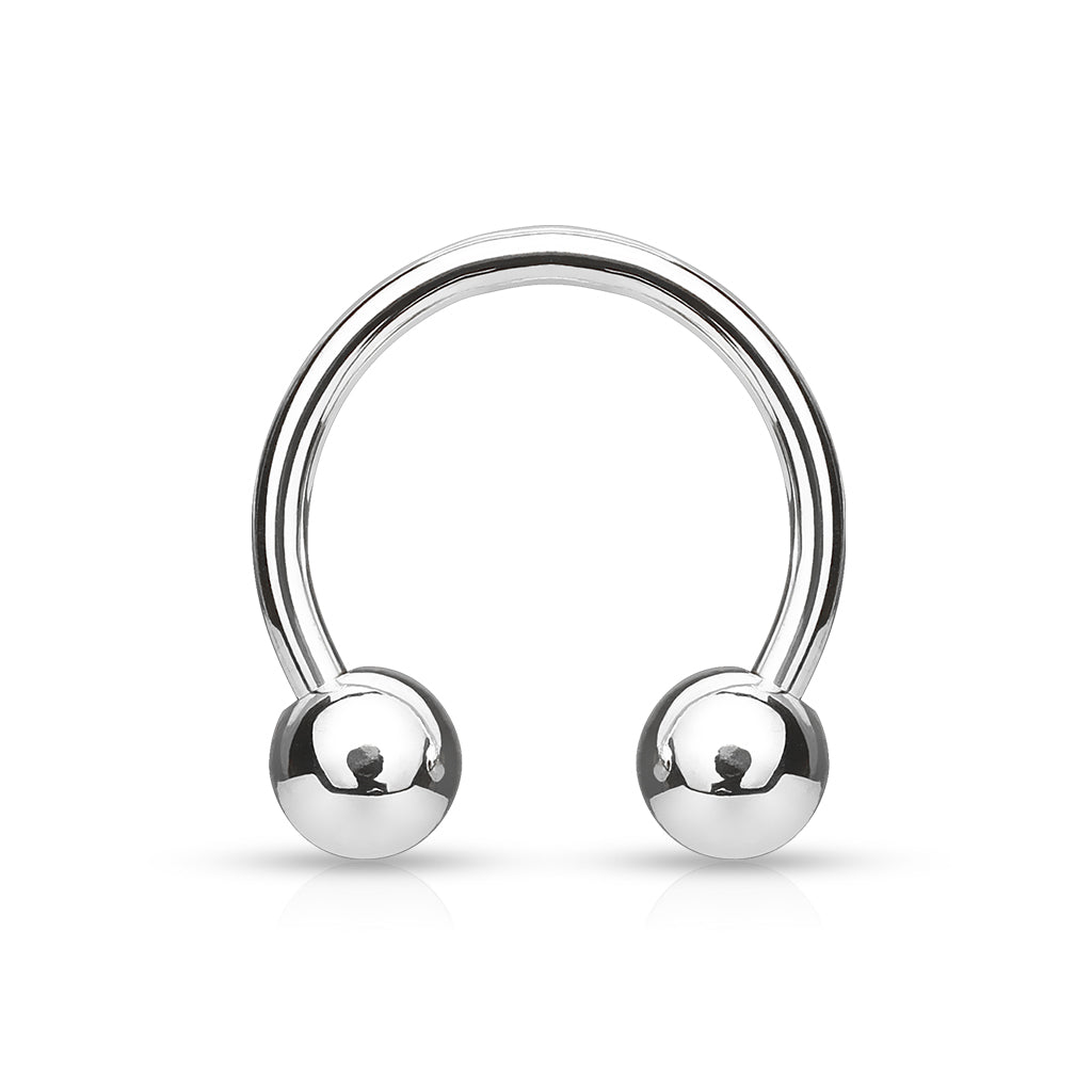 Implant Grade Titanium Externally Threaded Ball Horseshoe