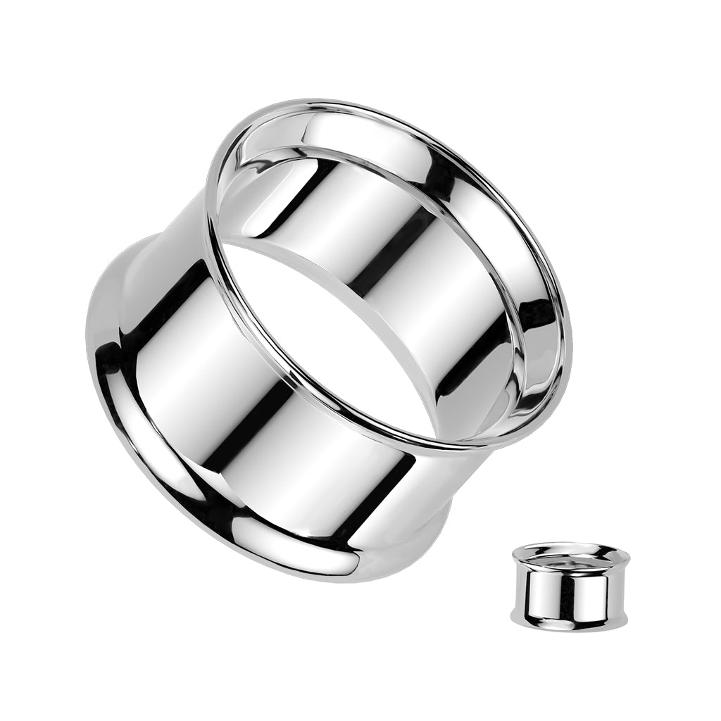 Implant Grade Titanium Double Flare Flesh Tunnel Plug Set 5mm to 25mm