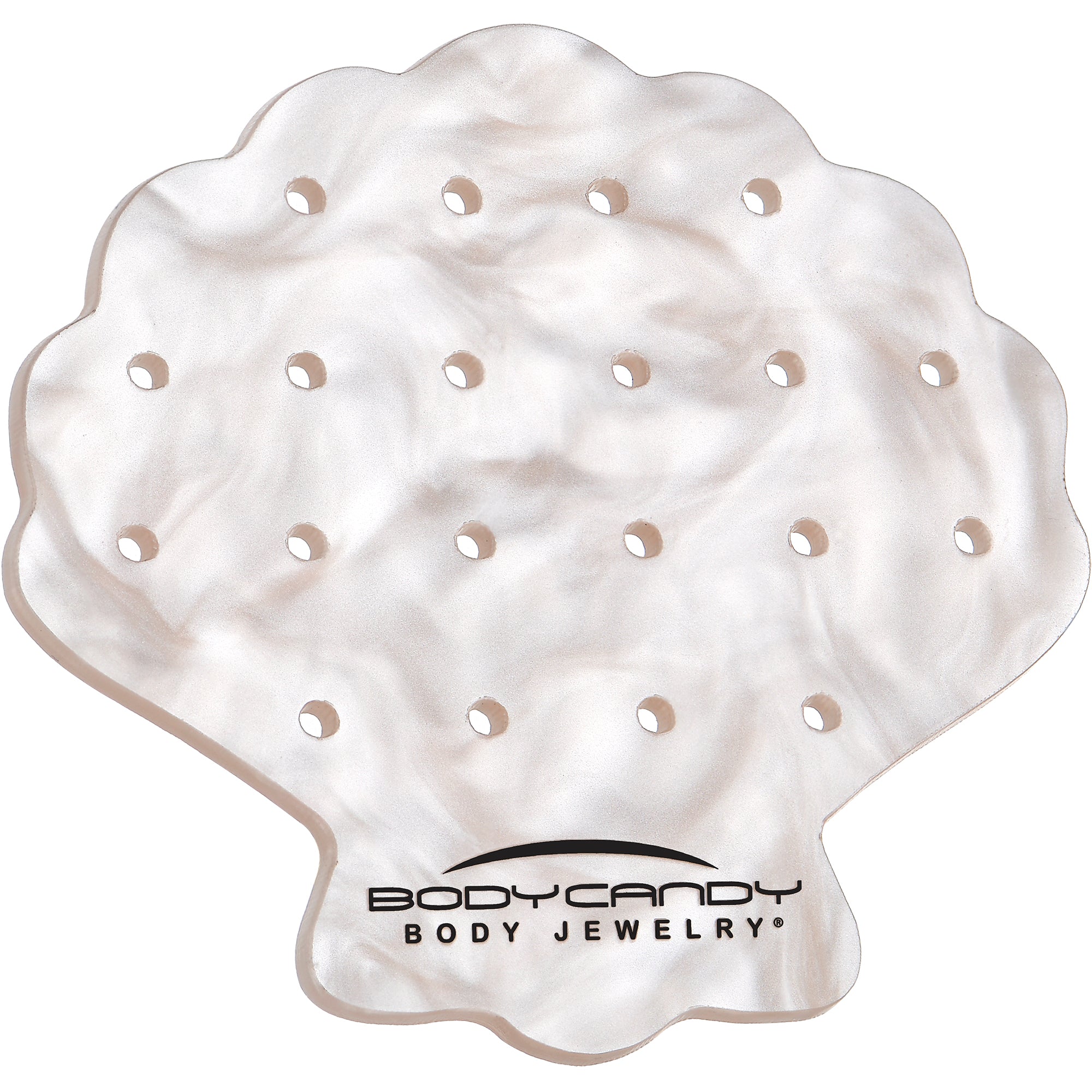 Pearlescent Seashell Travel Flat Back Earring Palette