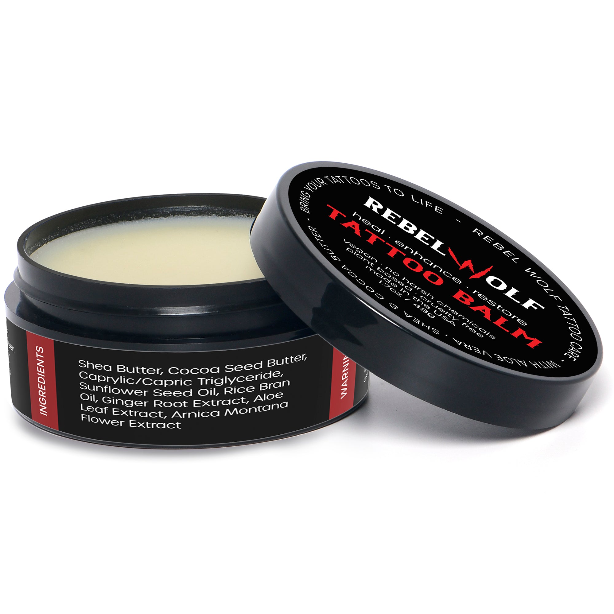 Rebel Wolf Tattoo Aftercare Tattoo Balm