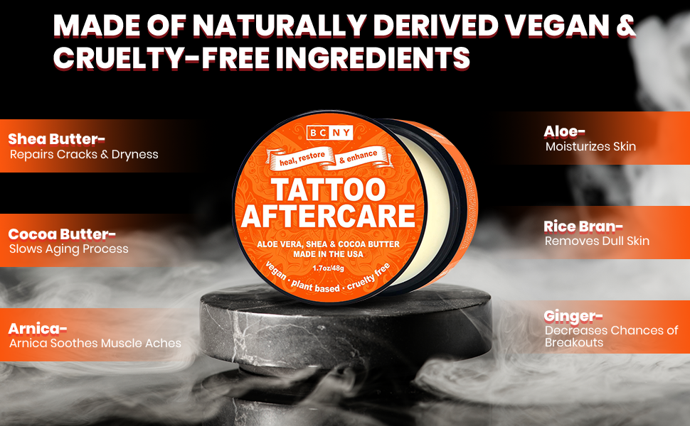 3-Pack Body Candy Tattoo Aftercare Tattoo Balm