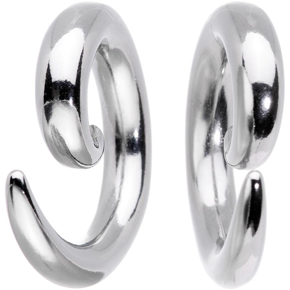 Stainless Steel Spiral Taper Set 5mm to 0 Guage