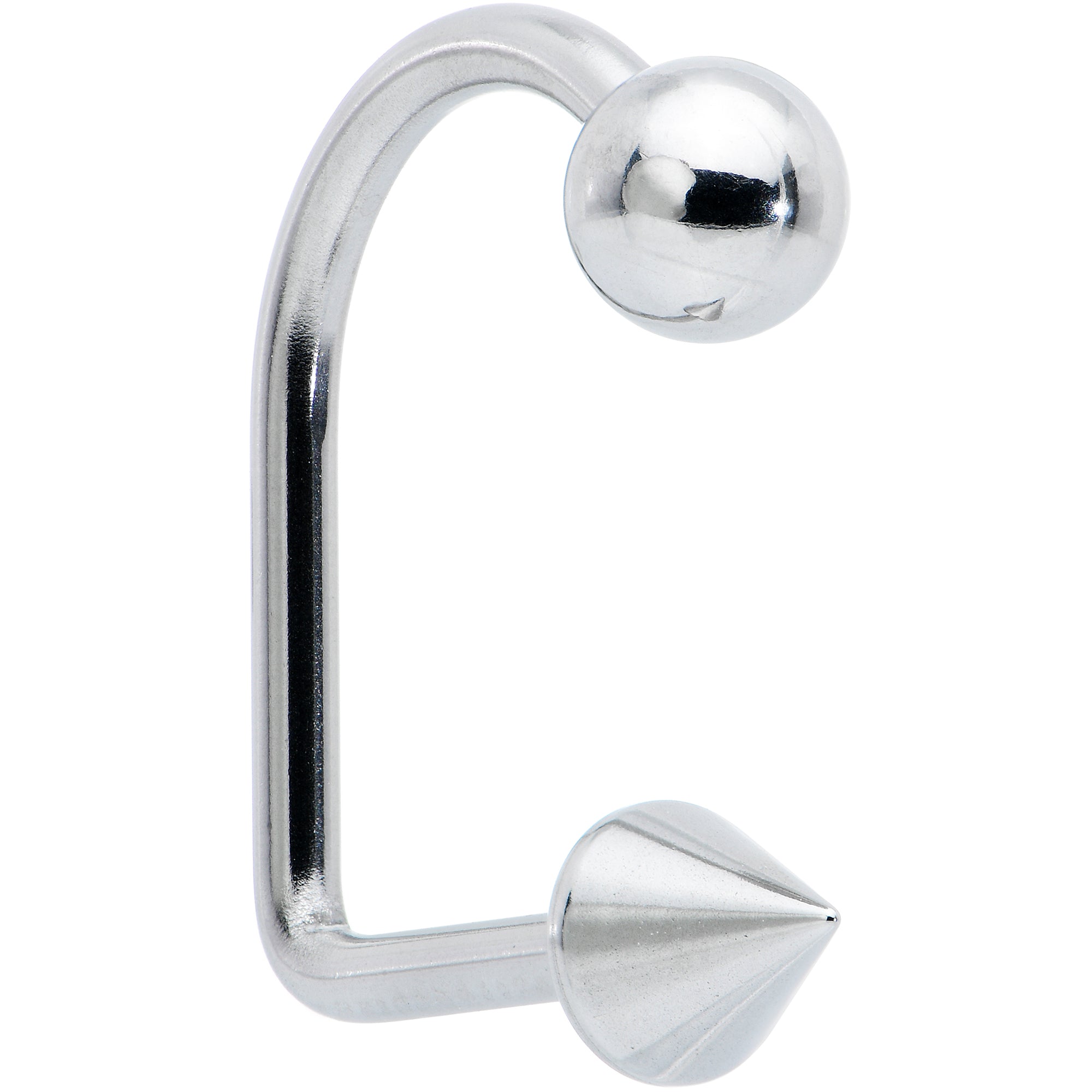 14G Stainless Steel LIPPYLOOP Ball Spike Labret