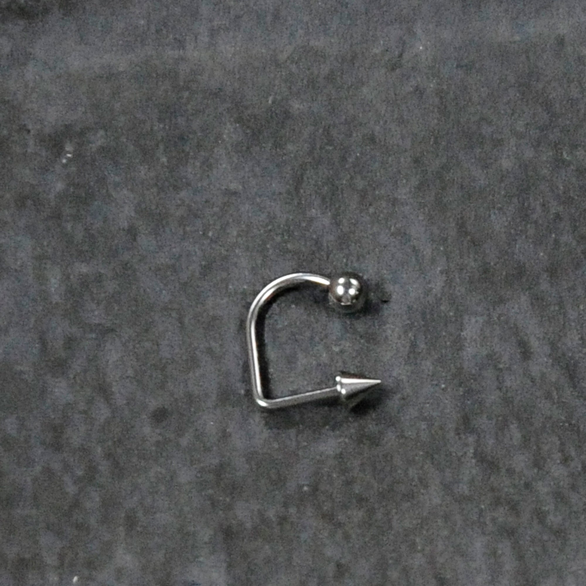 14G Stainless Steel LIPPYLOOP Ball Spike Labret