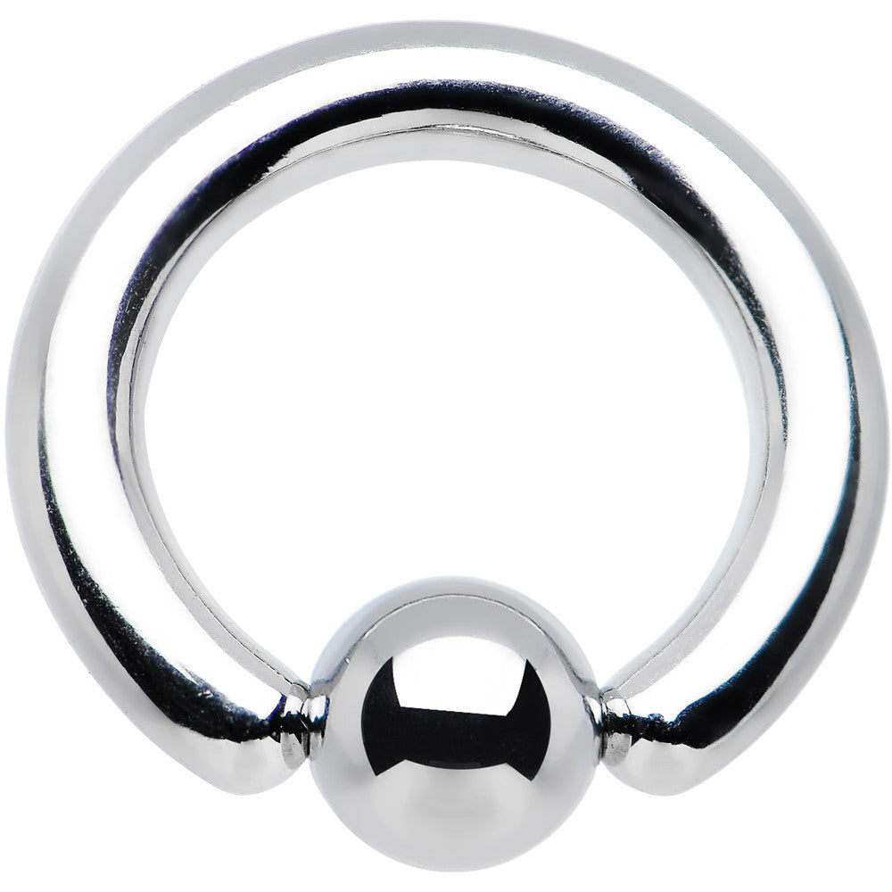 10G 3/8 Stainless Steel BCR Captive Ring