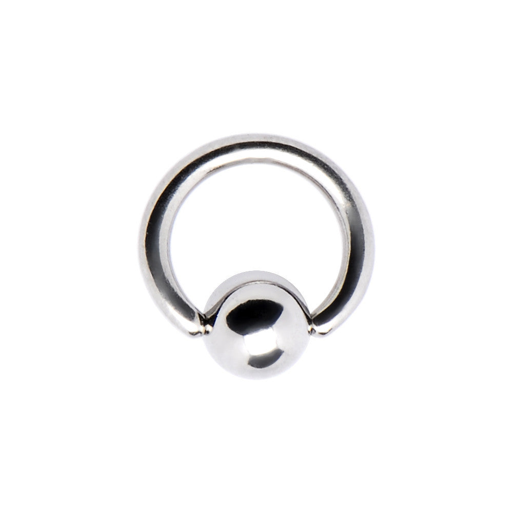16G 1/4 Stainless Steel BCR Captive Ring