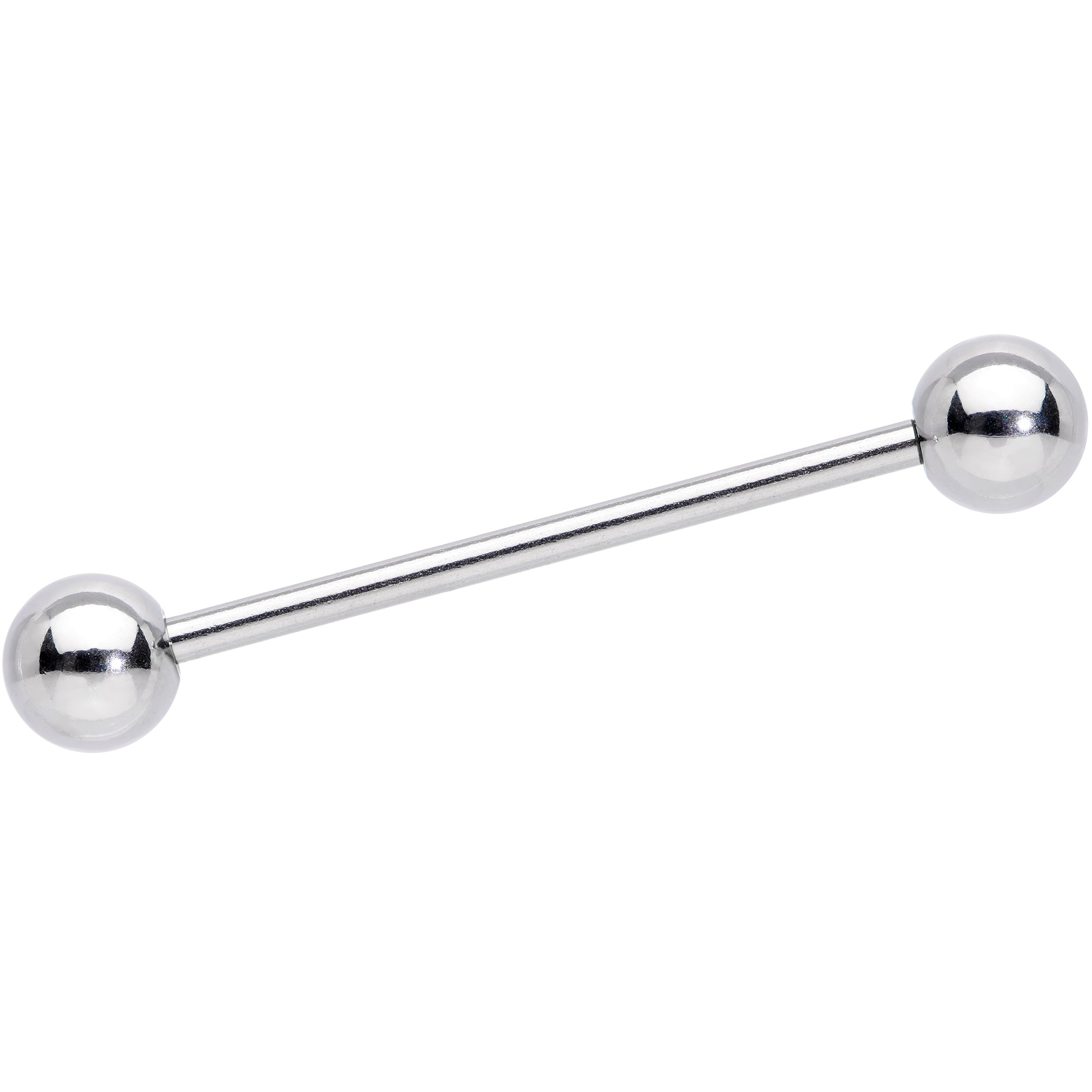 14G STEEL BARBELL Ring 1 inch 6mm