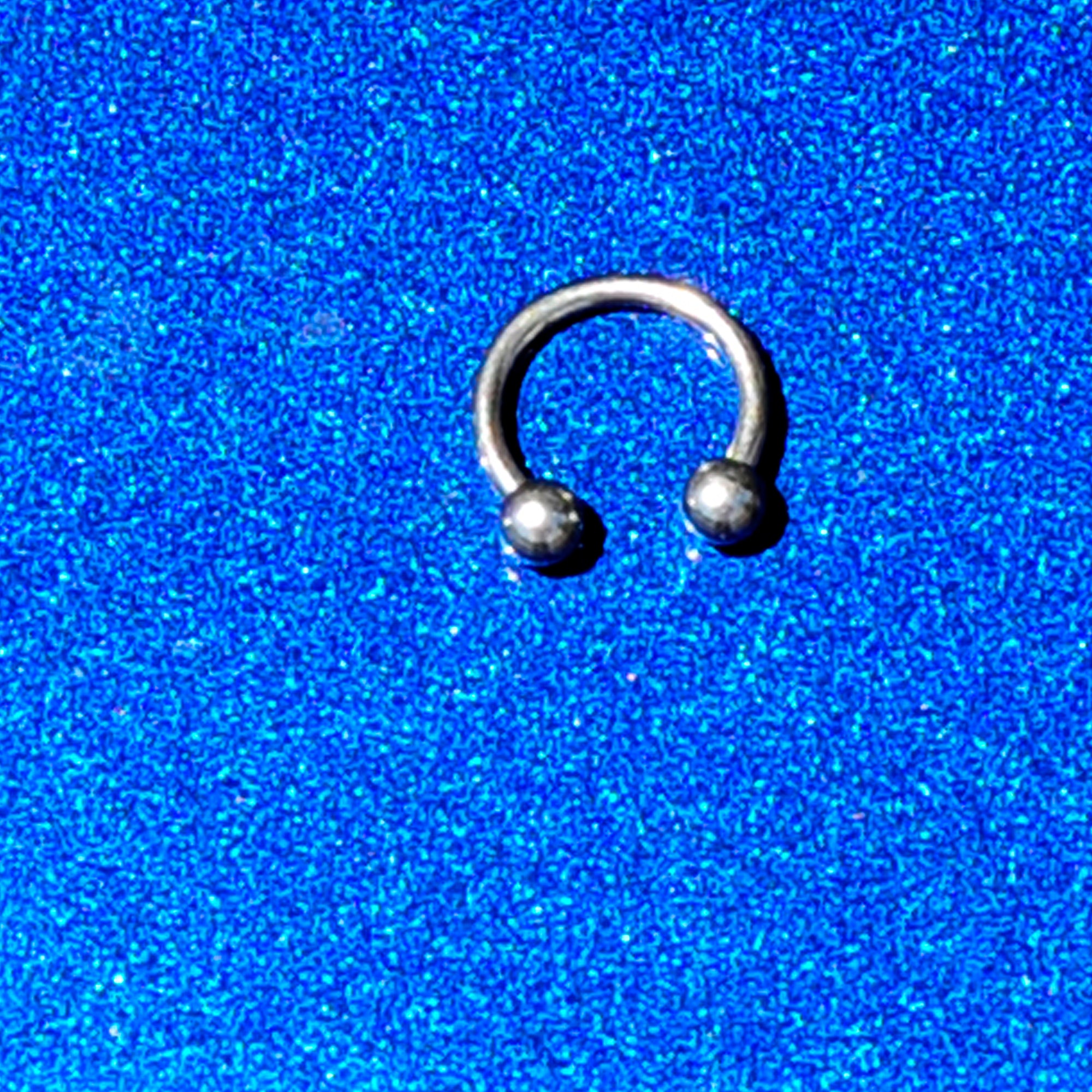 16G 5/16 Stainless Steel Horseshoe Circular Barbell