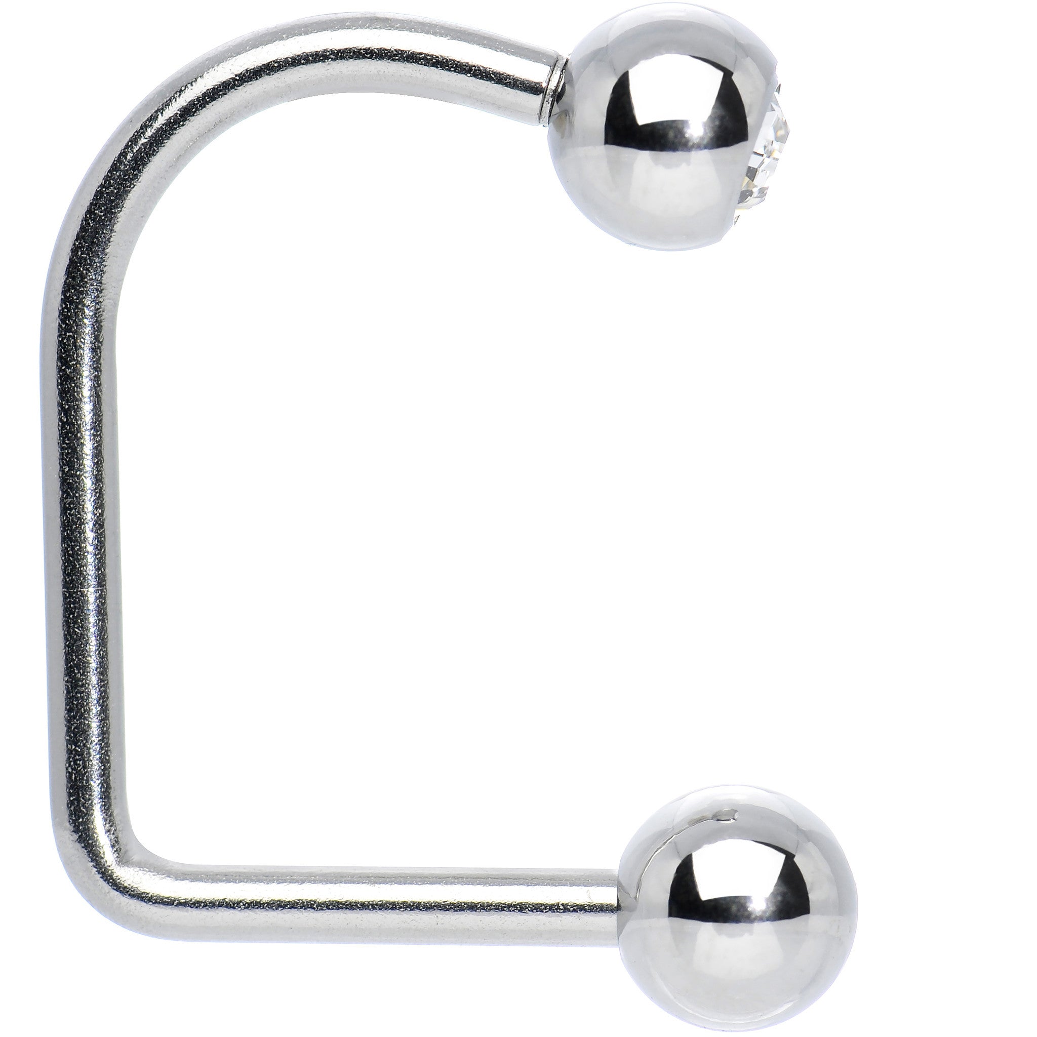 Single Crystal Lippy Loop Ball Labret