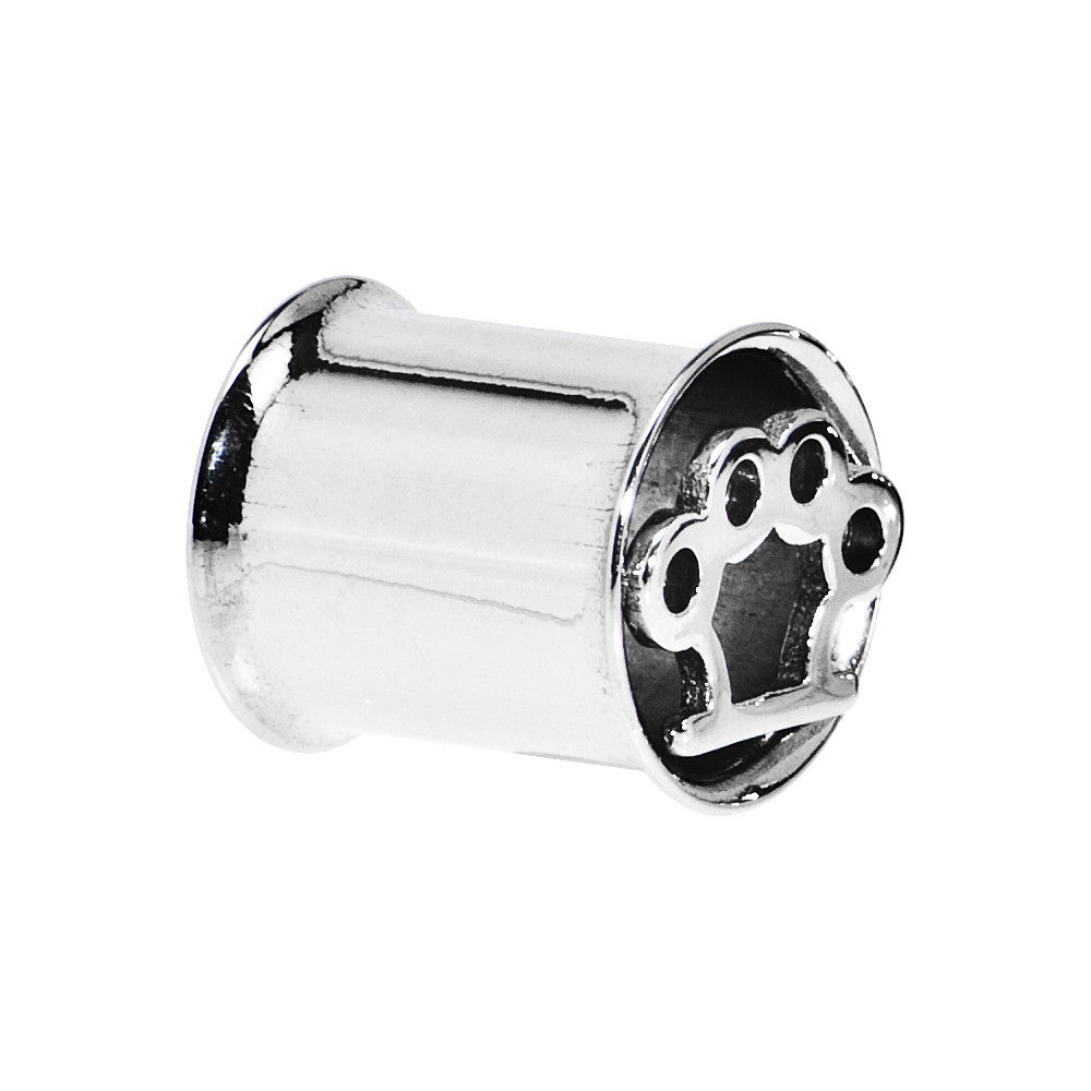 00G Stainless Steel Double Flare Brass Knuckle Tunnel