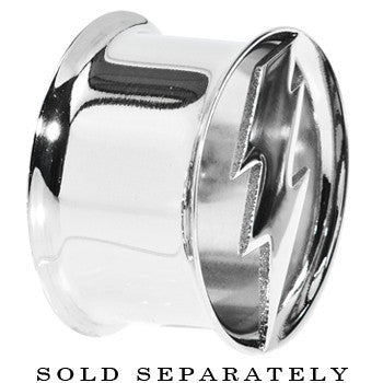 3/4 Stainless Steel Double Flare Lightning Bolt Tunnel