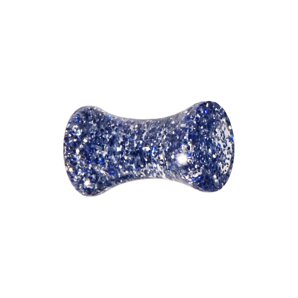 6G Blue Ultra Glitter Saddle Plug