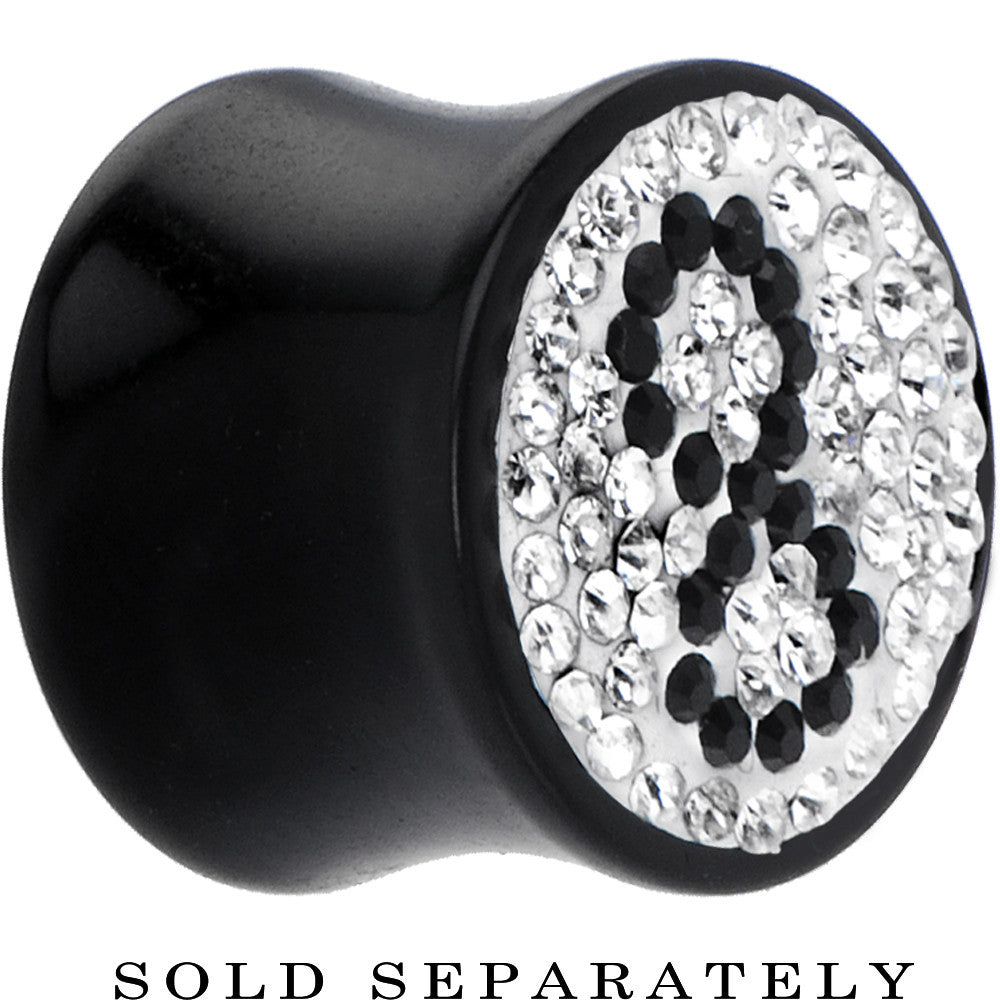 5/8G Crystal 8 Ball Saddle Plug