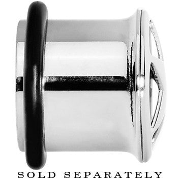 1/2 Stainless Steel Single Flare Star Plug